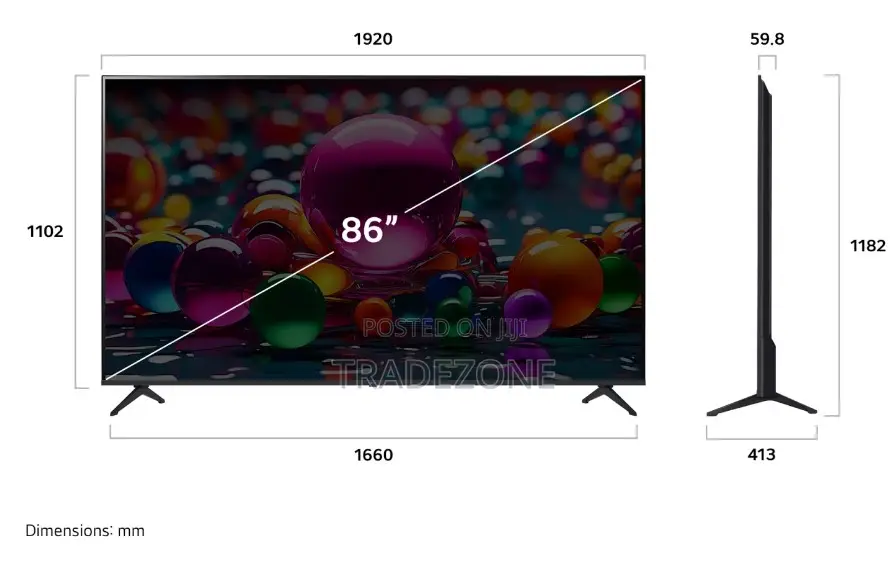 LG 86 Inches UHD Smart TV With AI Magic Remote | TV 86 UA85006LA