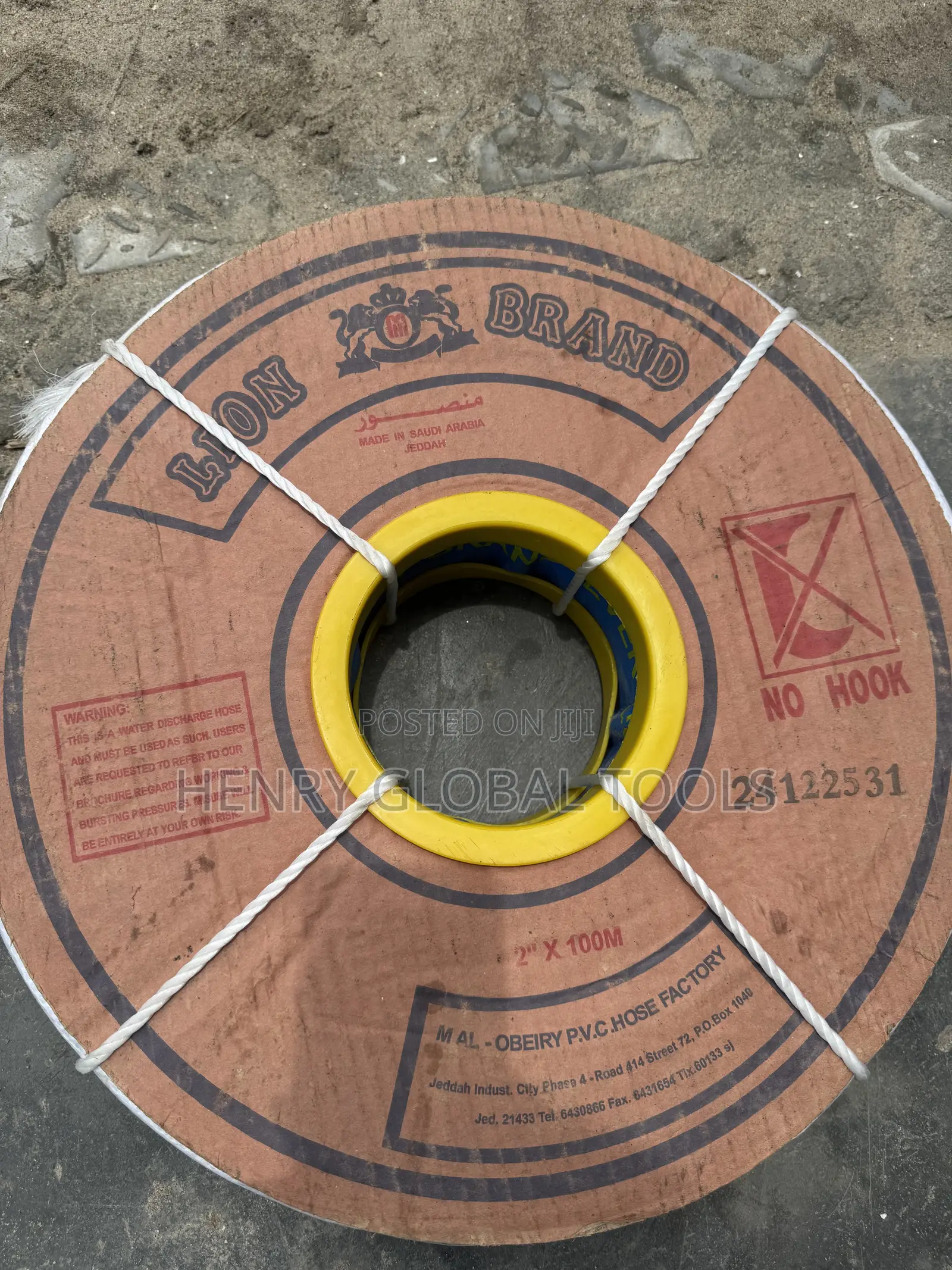 2” X 100M Water Discharge Hose – High Pressure