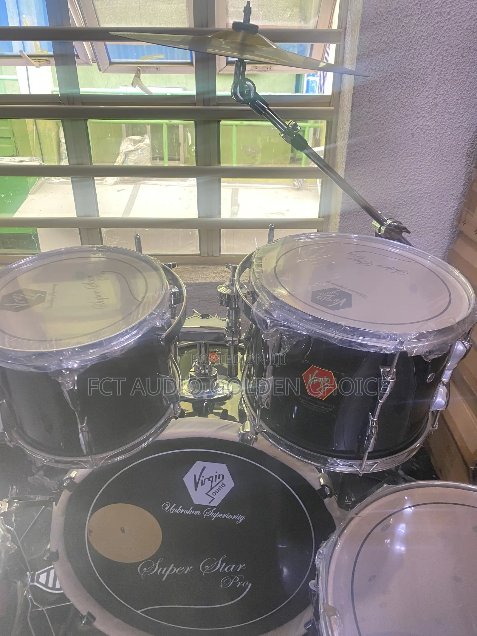 Virgin Sound Super Star Drumset