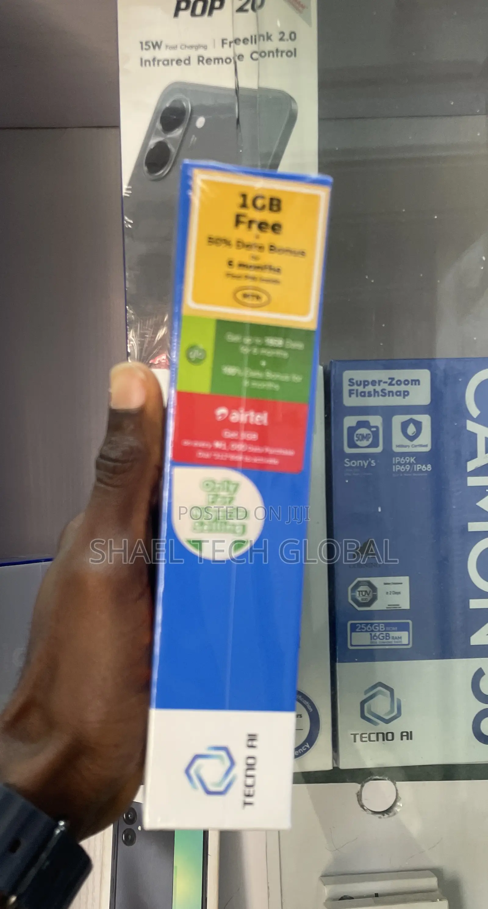 New Tecno Spark 50 128 GB Black
