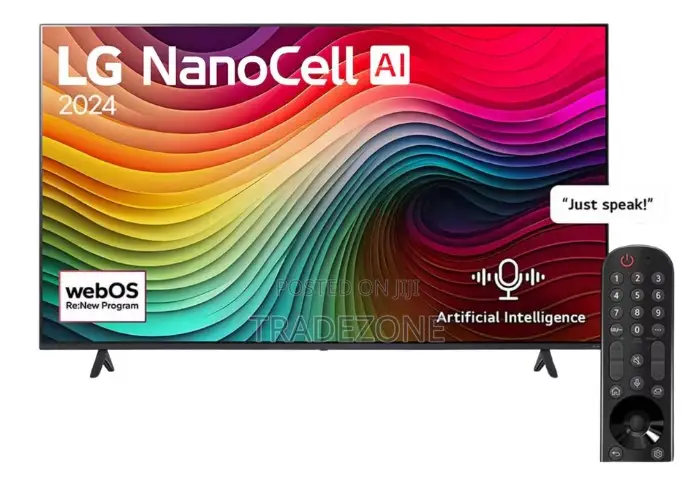 LG 55 Inches NanoCell AI Smart Television | TV55 NANO80T6A