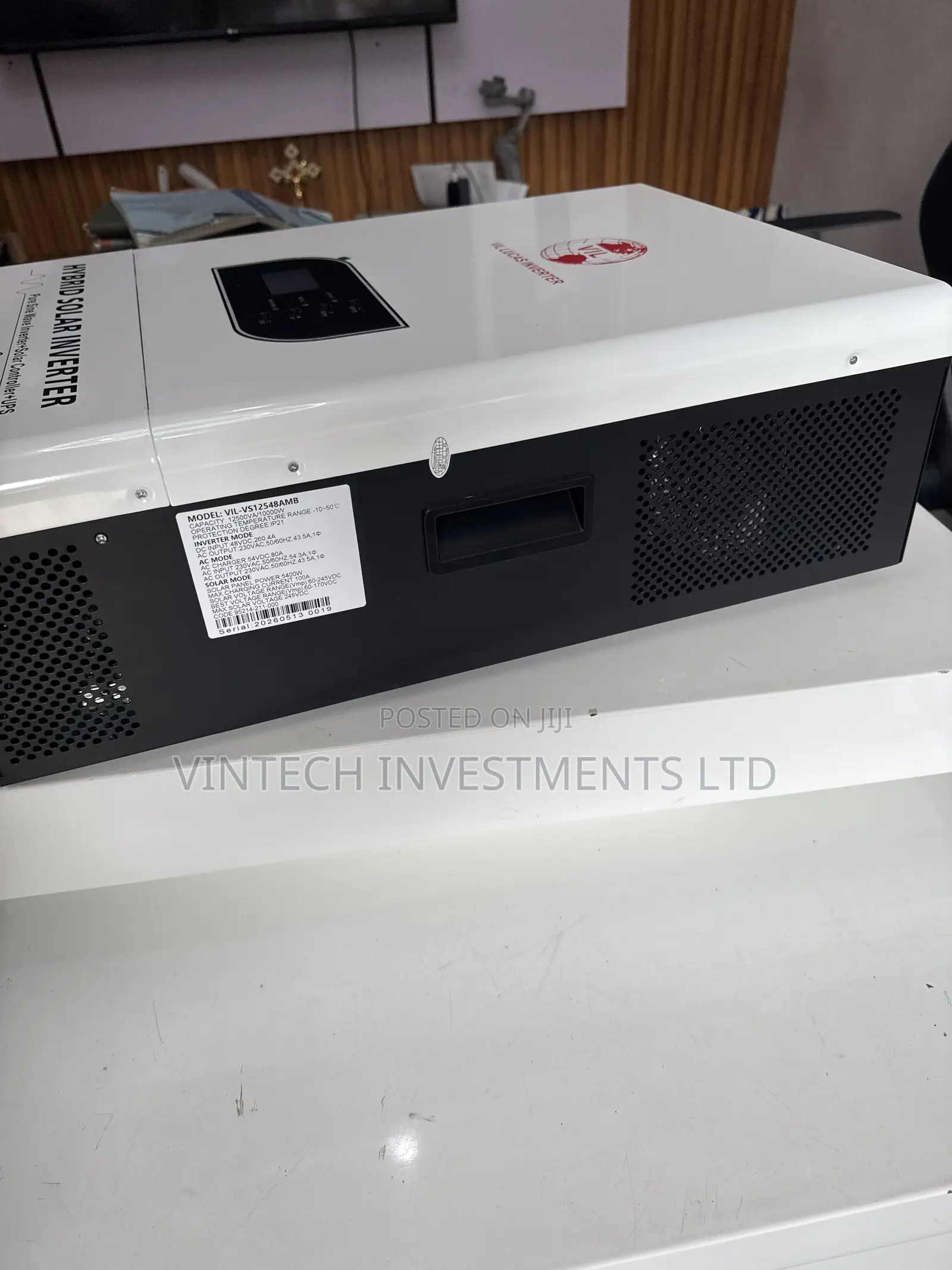 Vil Brand New 12.5kva Inverter With Wifi Dongle and Parallel Function