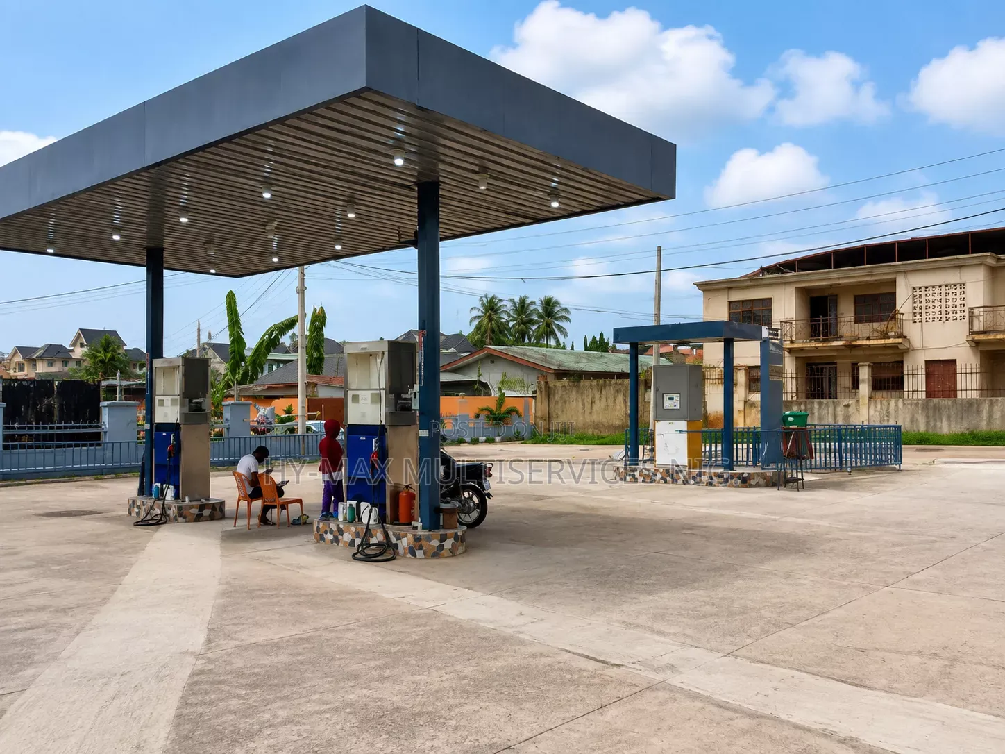 Profitable Filling Station + Gas Plant for Lease in Ibadan City Centre