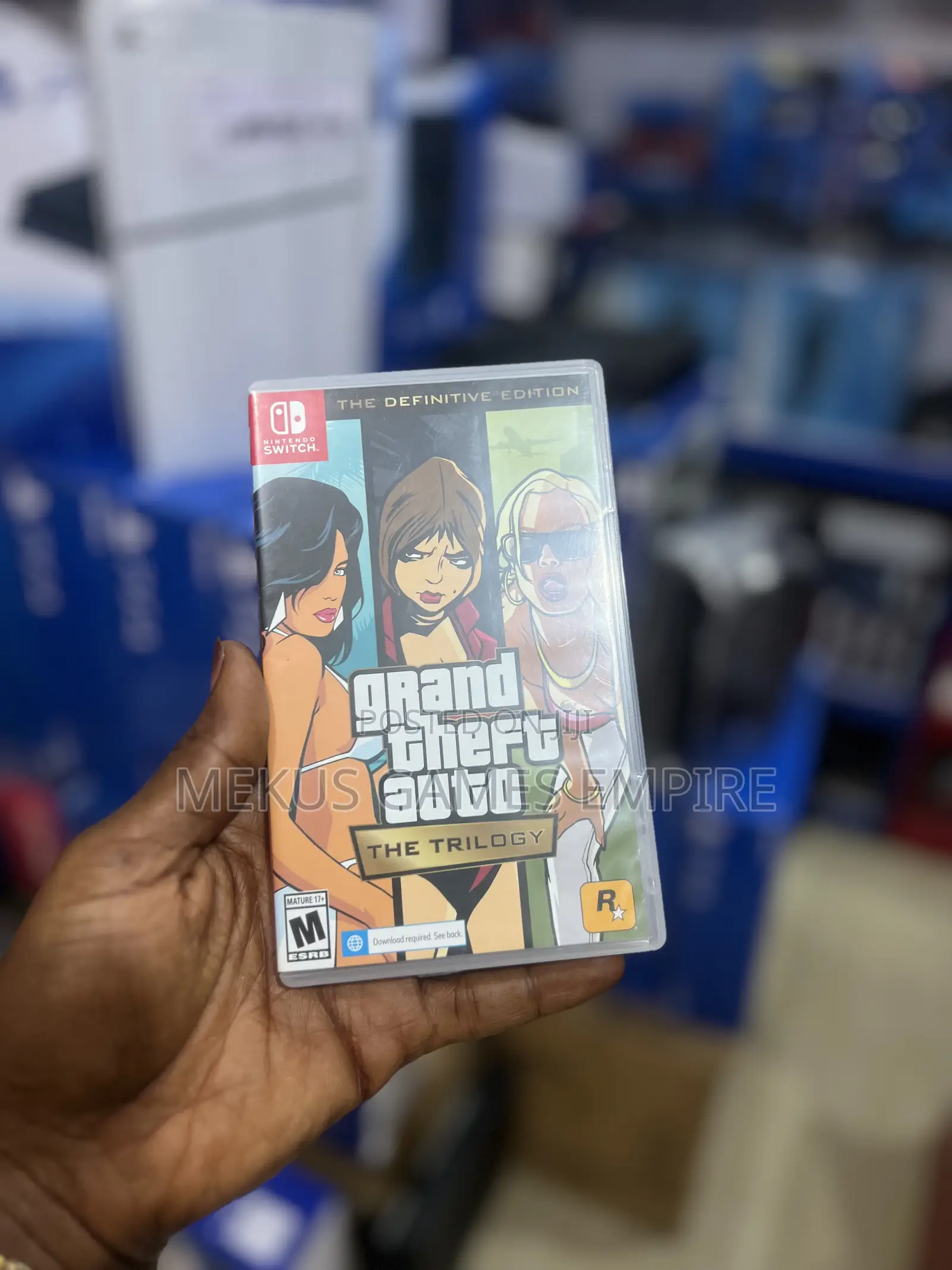 Grand Theft Auto GTA v Trilogy Nintendo Switch