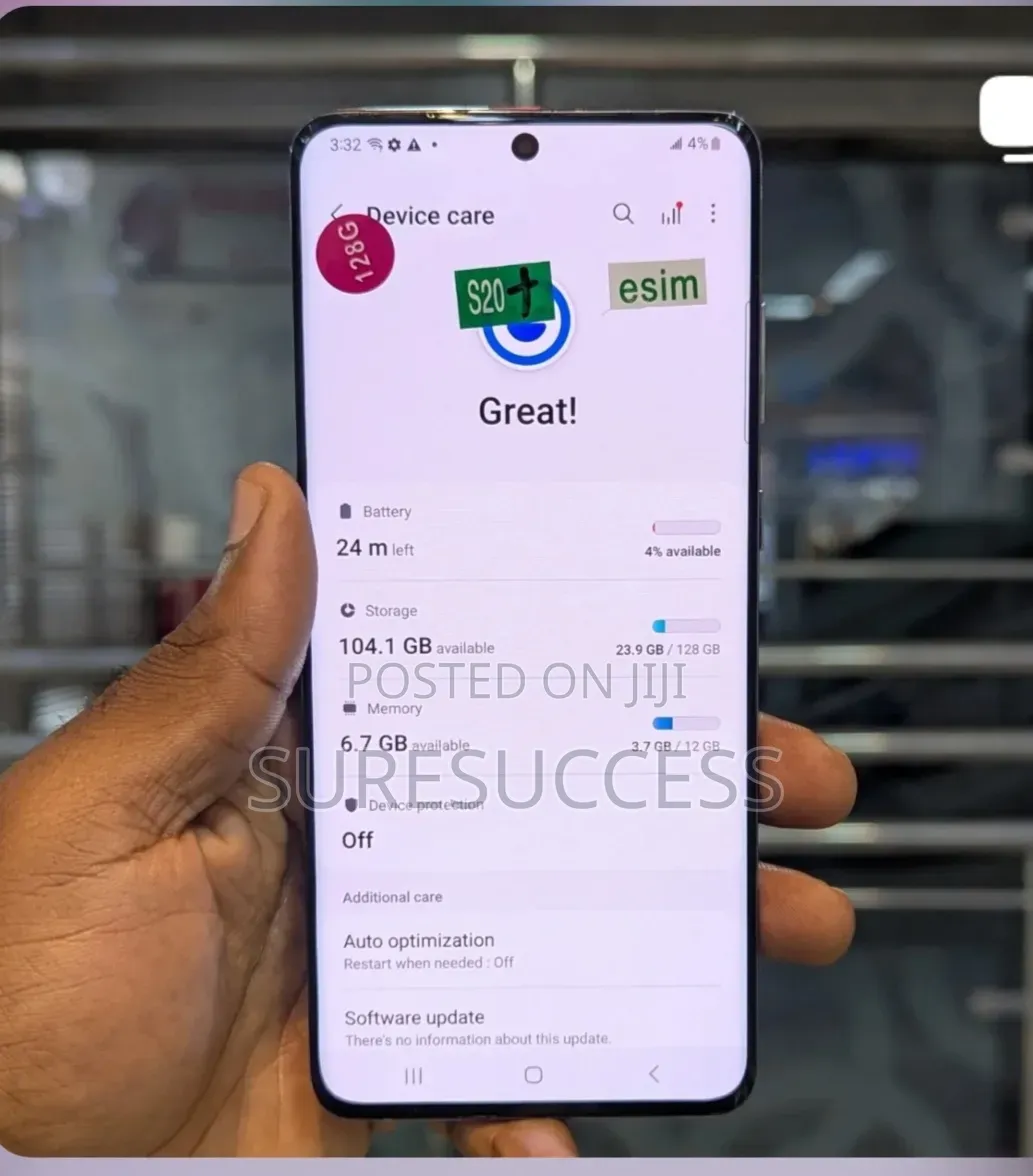 Samsung Galaxy S20+ 5G 128 GB Gray