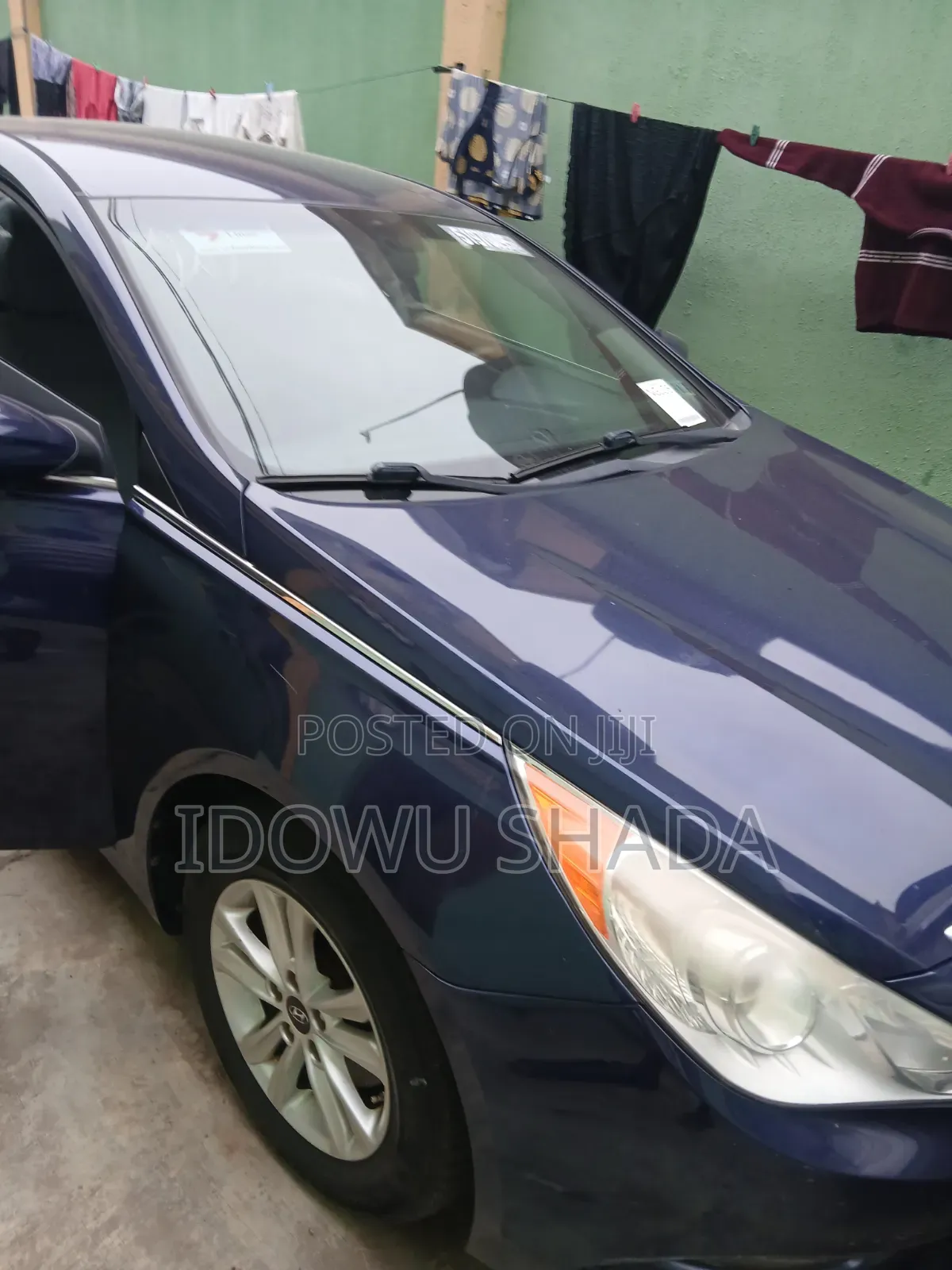 Hyundai Sonata 2013 Blue