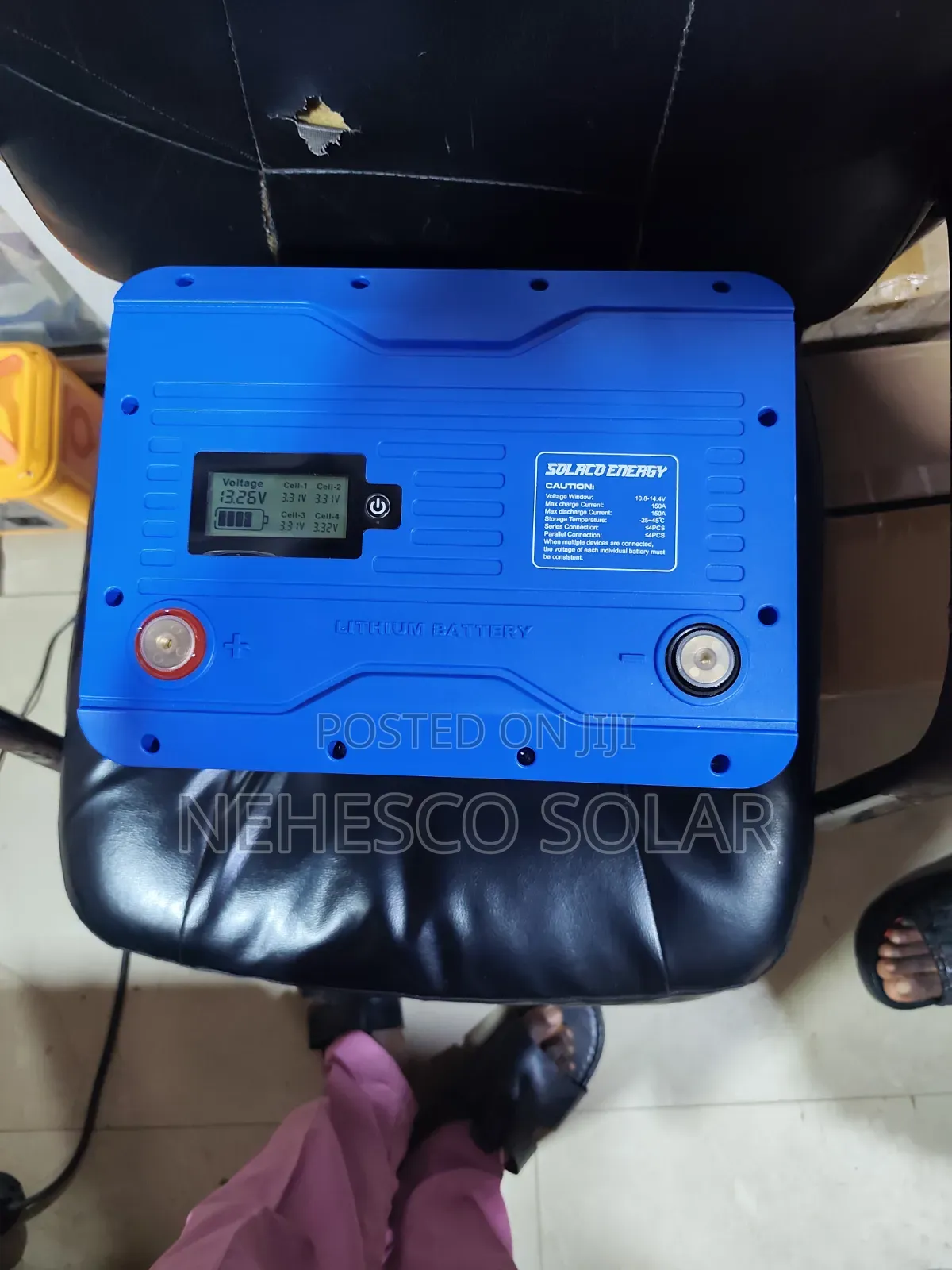 High-Capacity 2.5kWh Lithium Battery – Solarco Energy