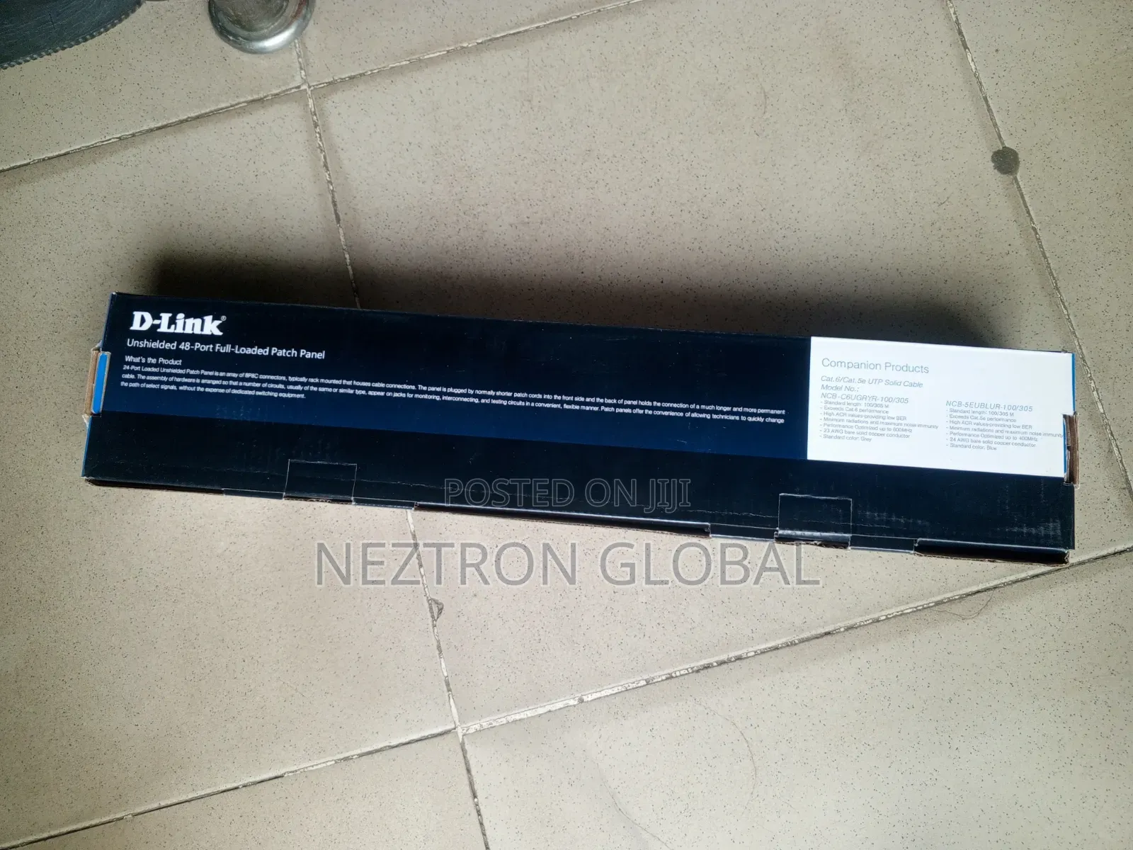 D-Link 48ports Cat6 Patch Panel
