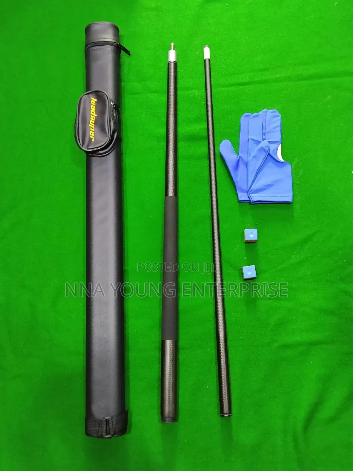 Snooker Stick Fiber Big Mouth and Stick Bag
