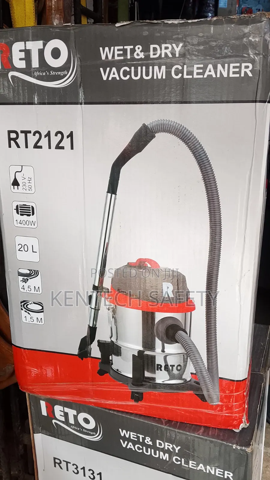 Reto 20ltrs Garden Wet and Dry Vacuum Cleaner Machine