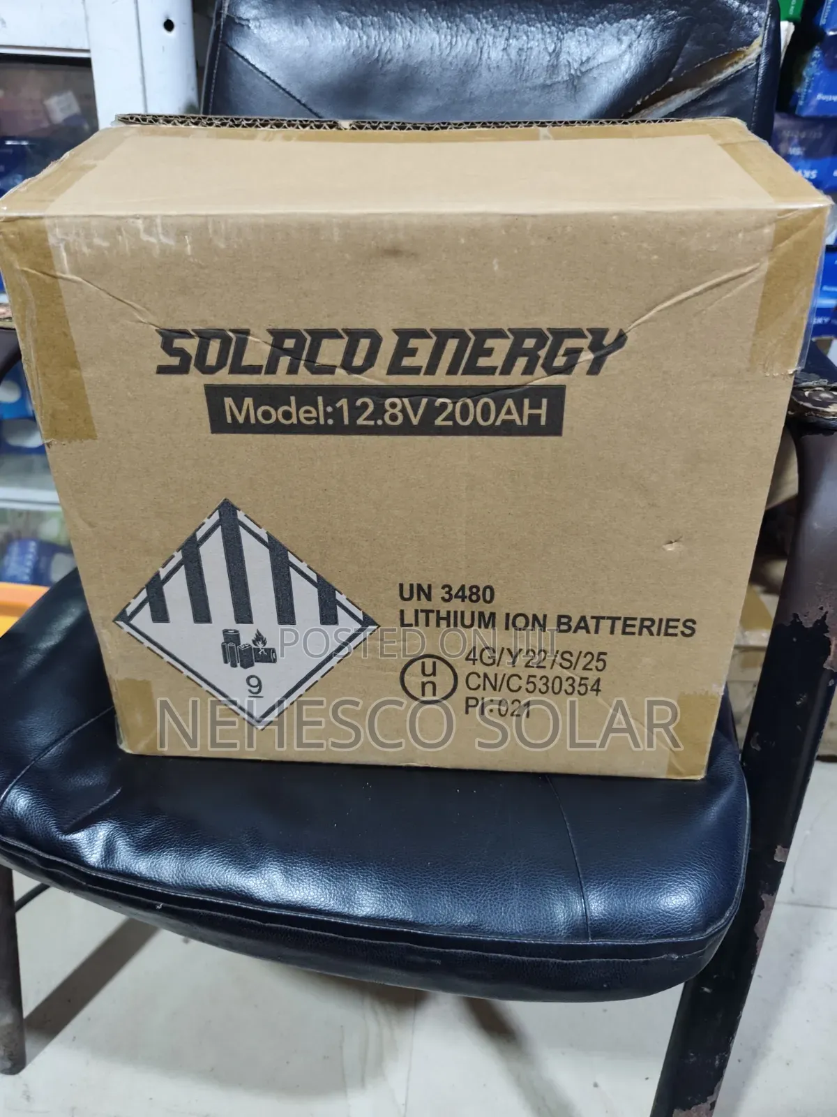 Solaco Energy 2.5kWh LiFePO4 Battery – Solar Backup Power