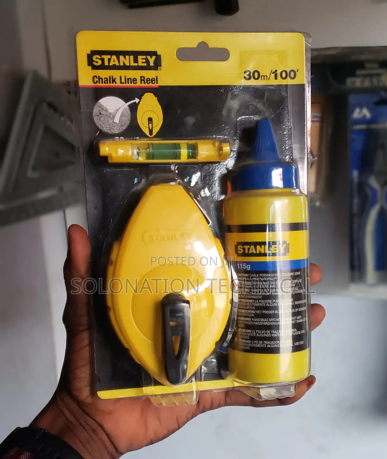Stanley Chalk Line Reel 30m / 100 Ft