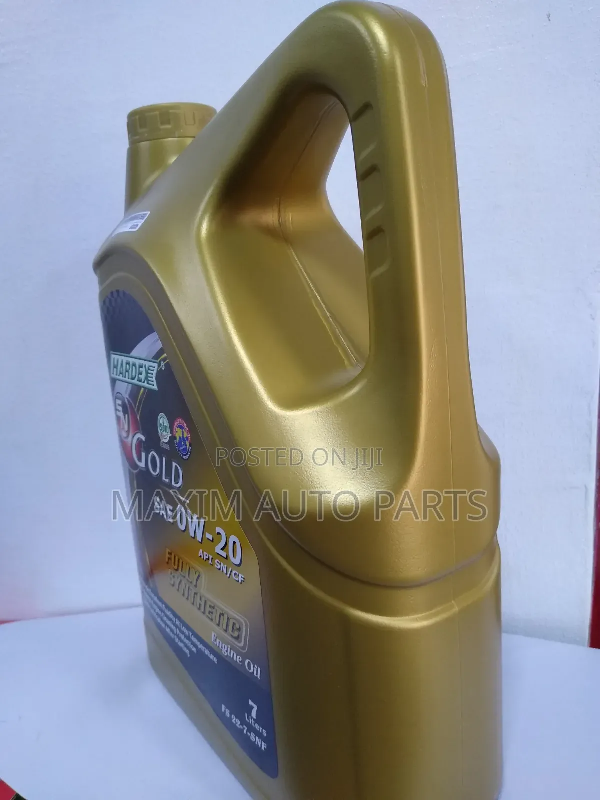 Hardex Gold Ow-20 Fully Synthetic 7 Litre