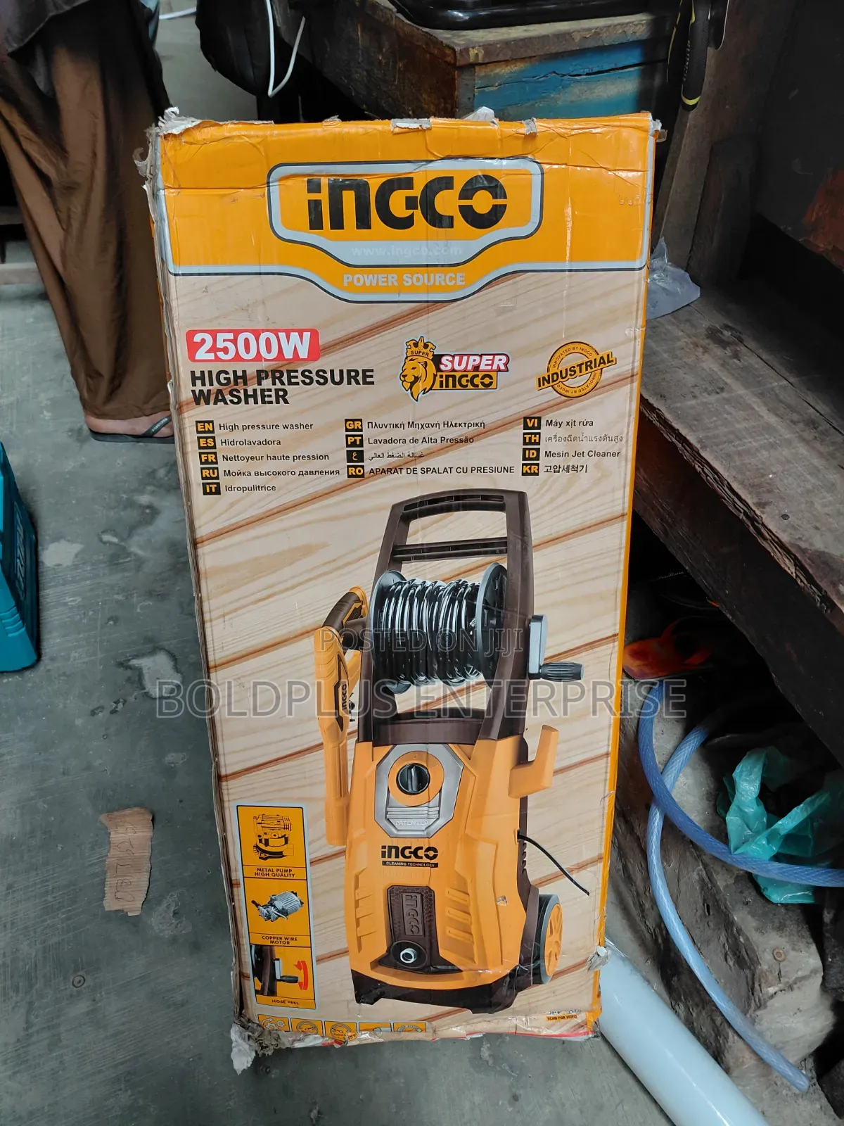 2500 Watts Ingco High Electric Pressure Washing Machine