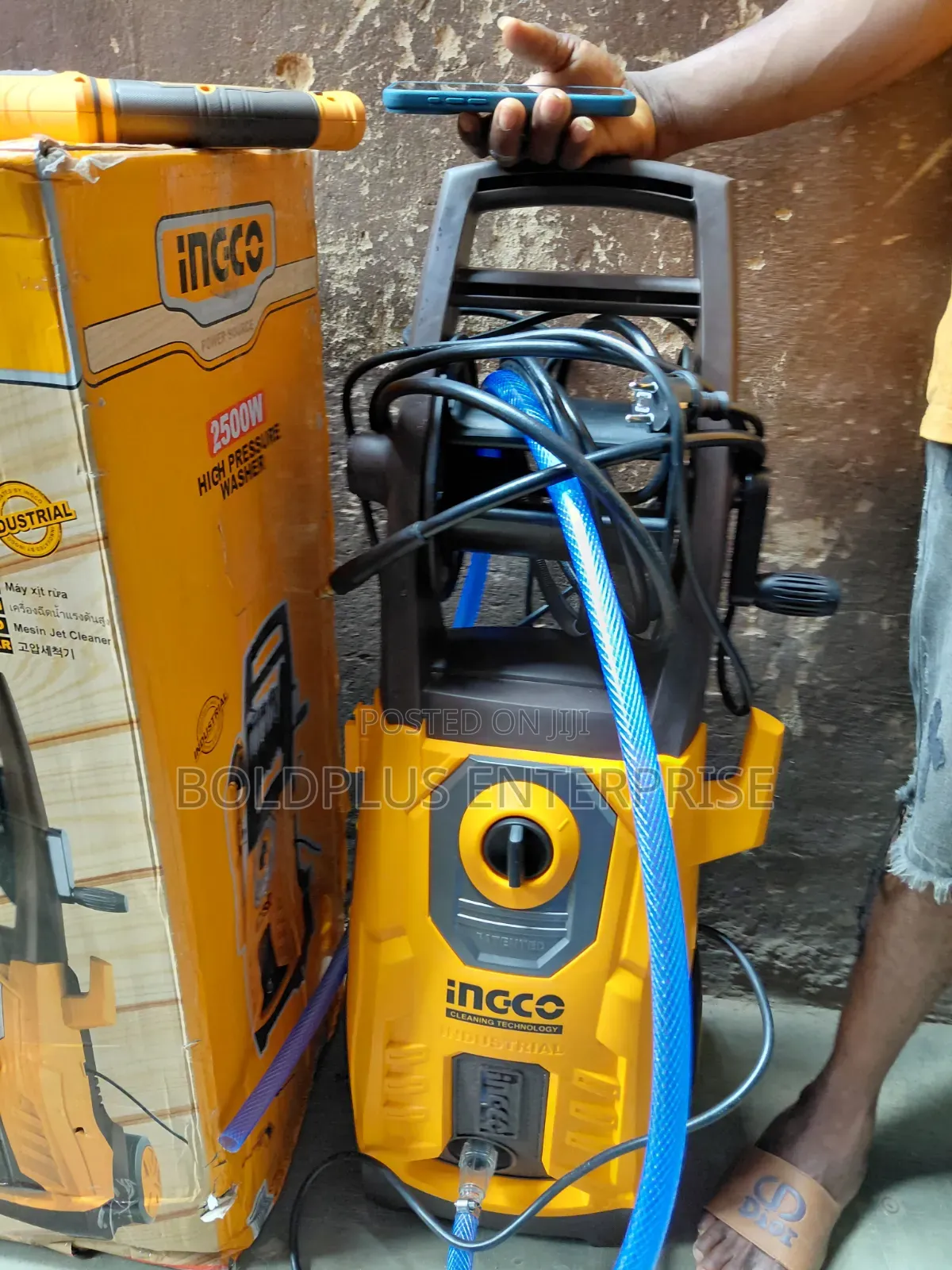 2500 Watts Ingco High Electric Pressure Washing Machine