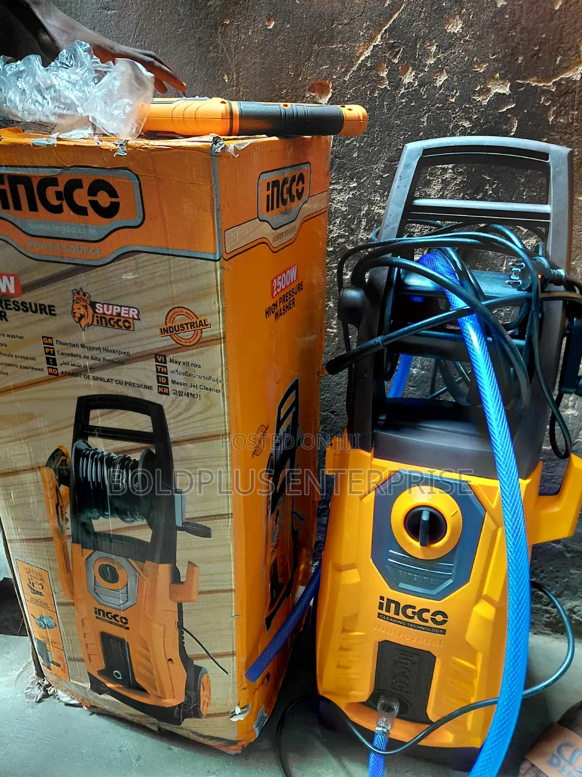 2500 Watts Ingco High Electric Pressure Washing Machine