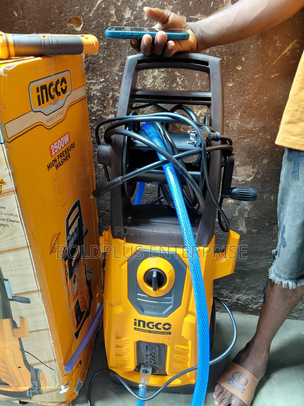 2500 Watts Ingco High Electric Pressure Washing Machine