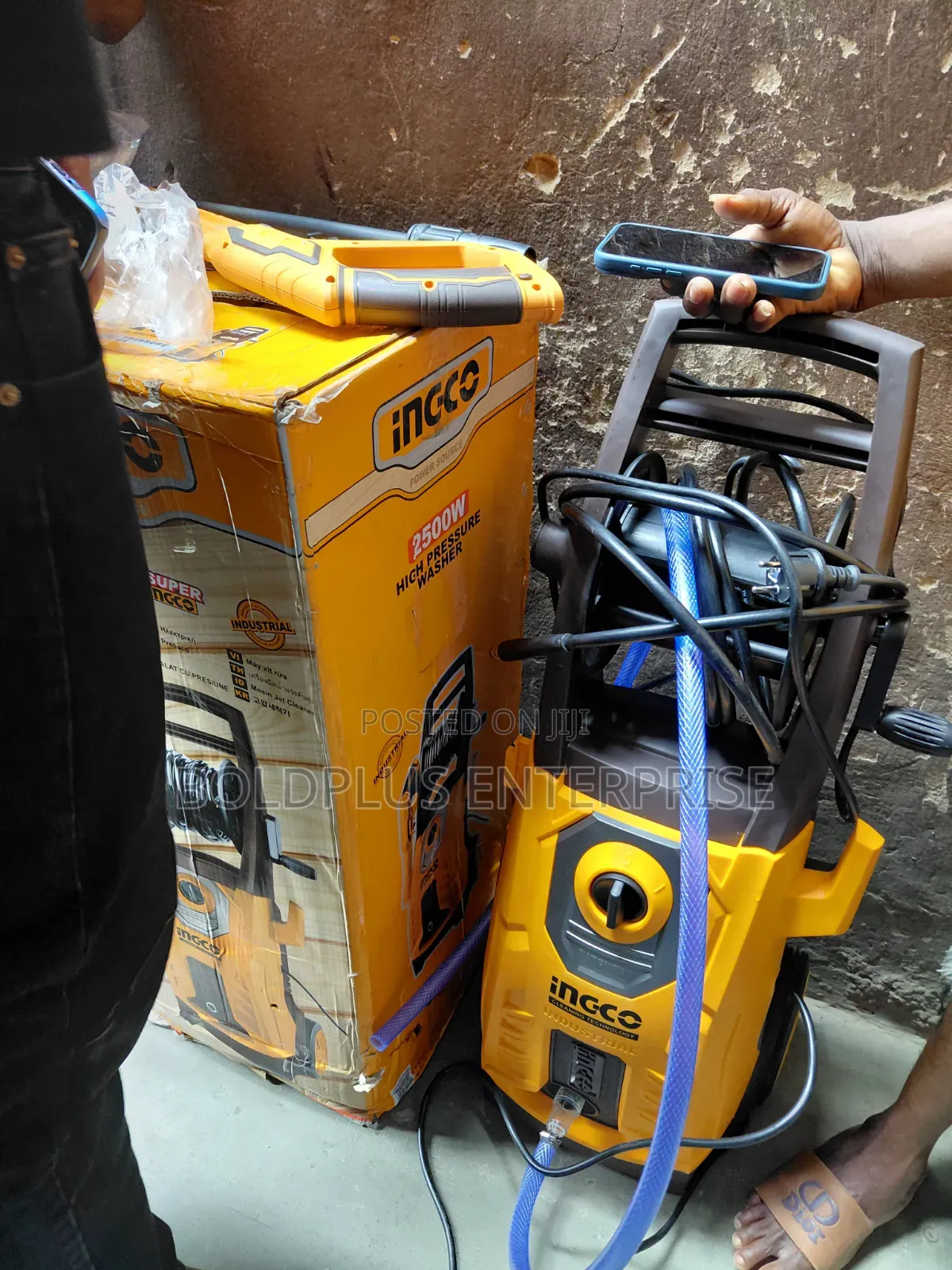 2500 Watts Ingco High Electric Pressure Washing Machine