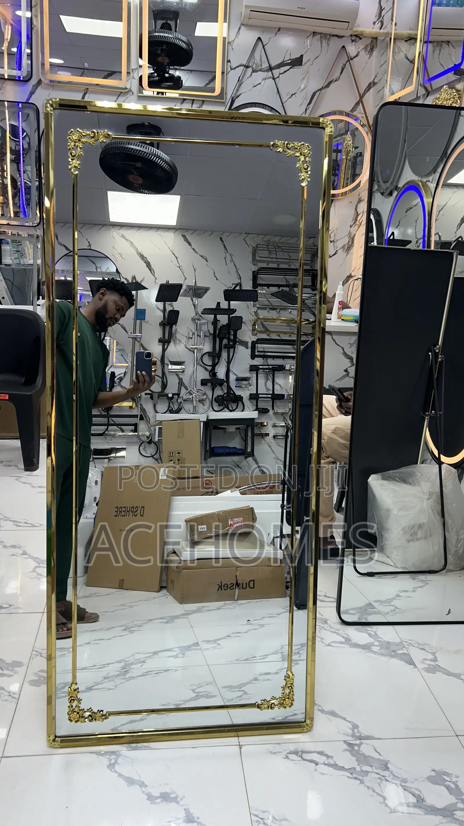 Luxury Mirrors Golden Frame