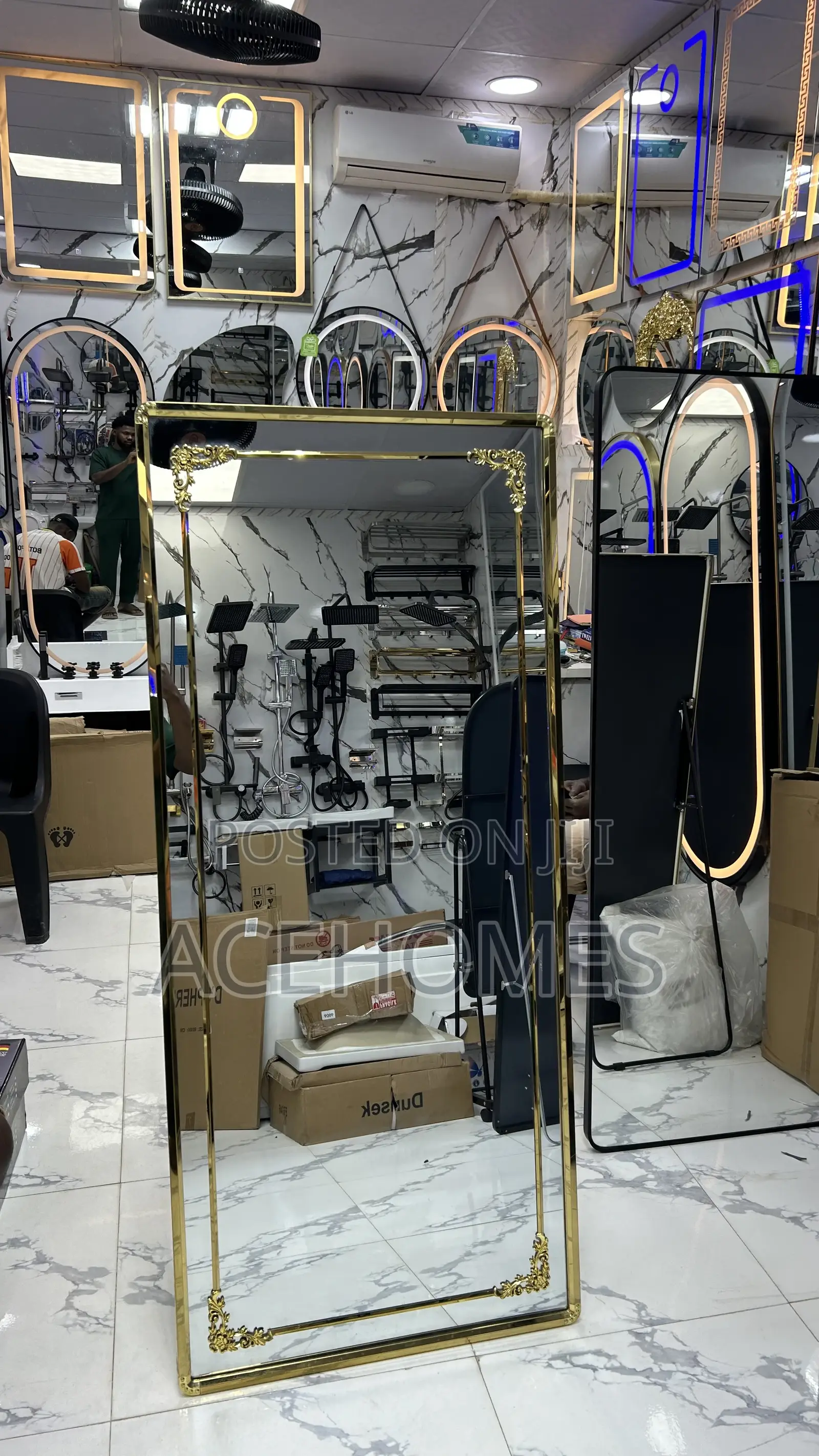 Luxury Mirrors Golden Frame