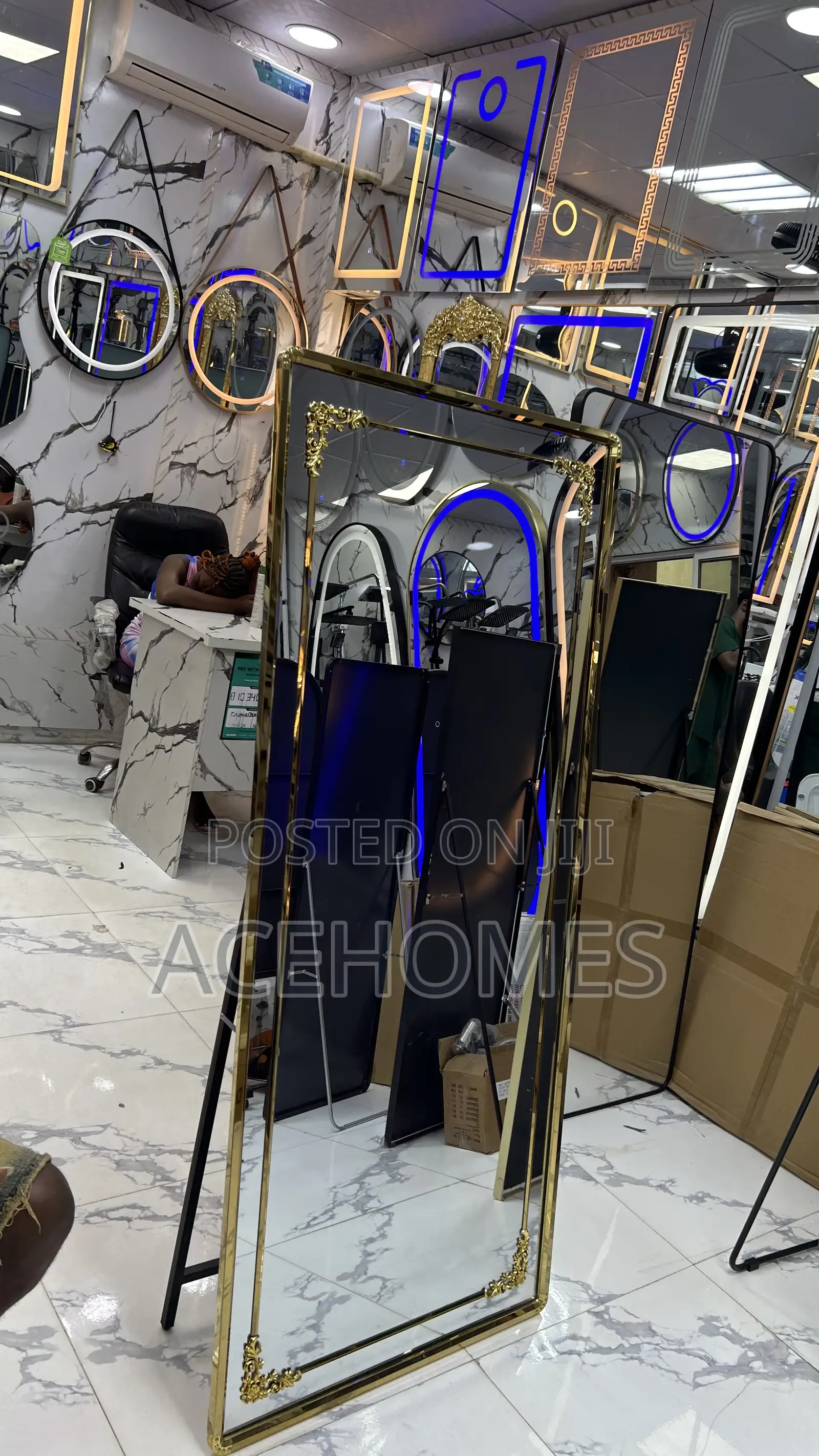 Luxury Mirrors Golden Frame