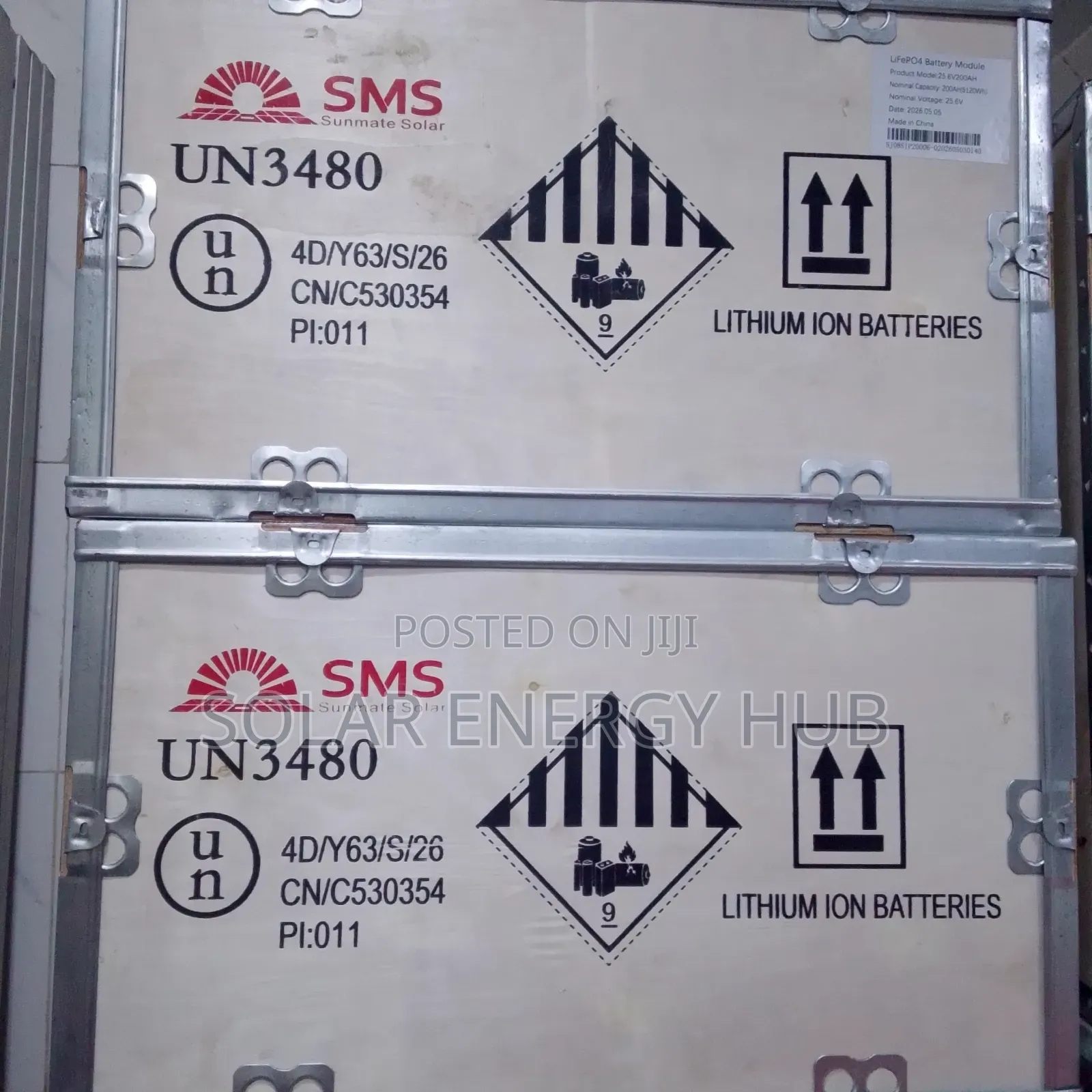 5kwh/24v SMS Lithium Battery