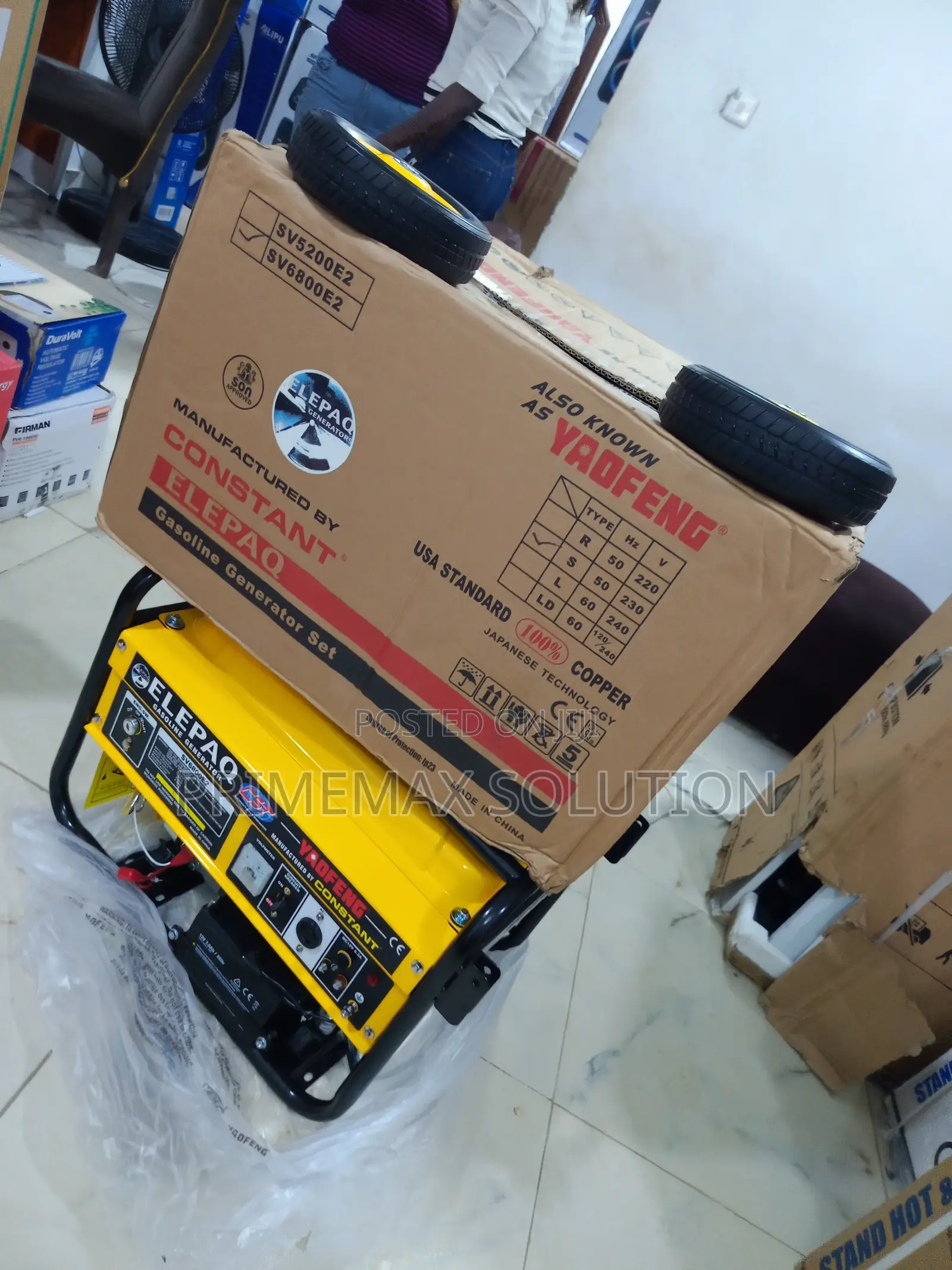 Elepaq SV6800E2 Is the Generator Nigerians Trust