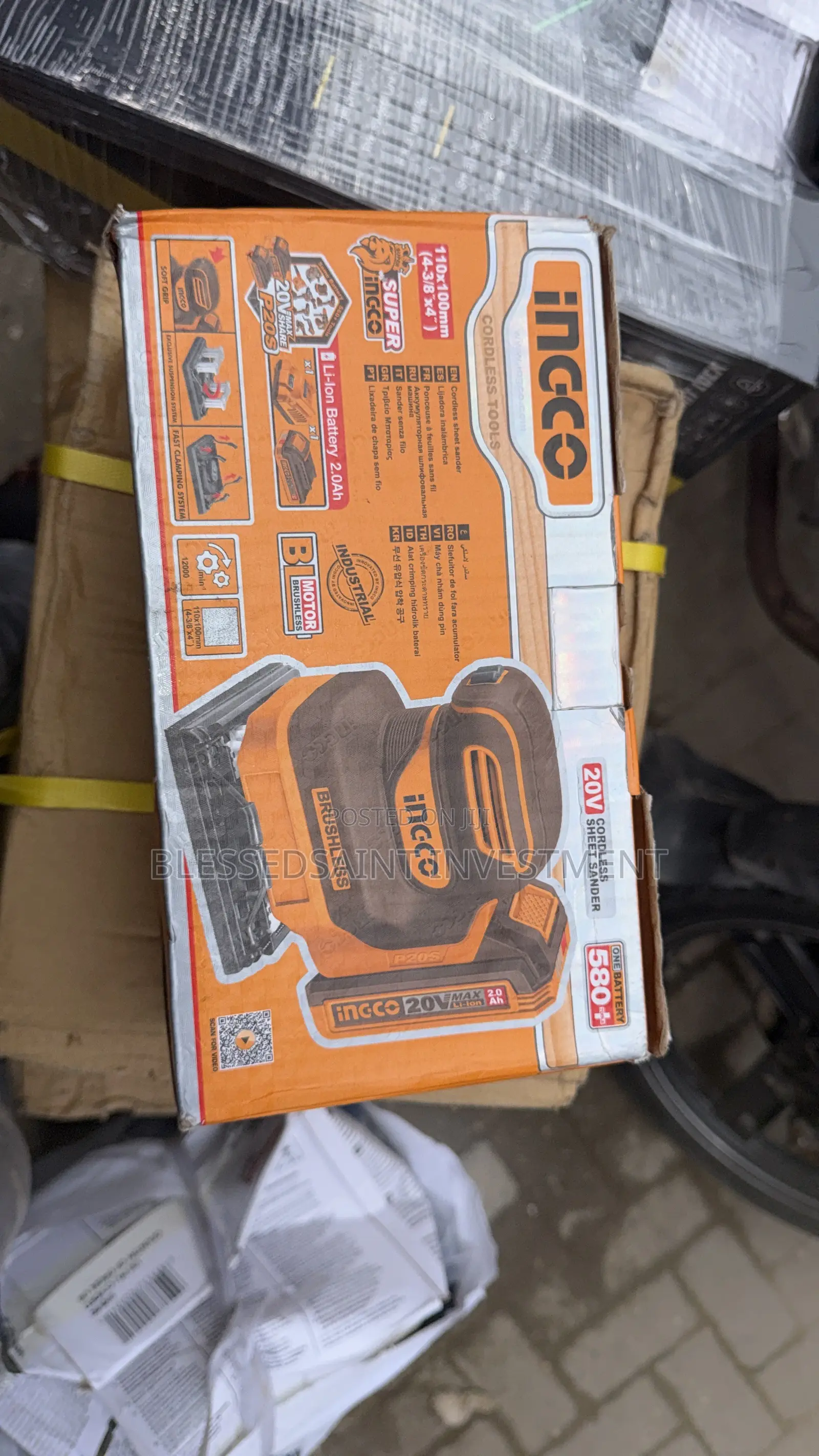 Ingco Cordless Sheet Sender 20volts