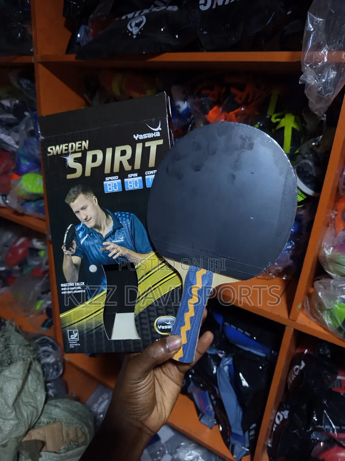 Yasaka Spirit Table Tennis Bat