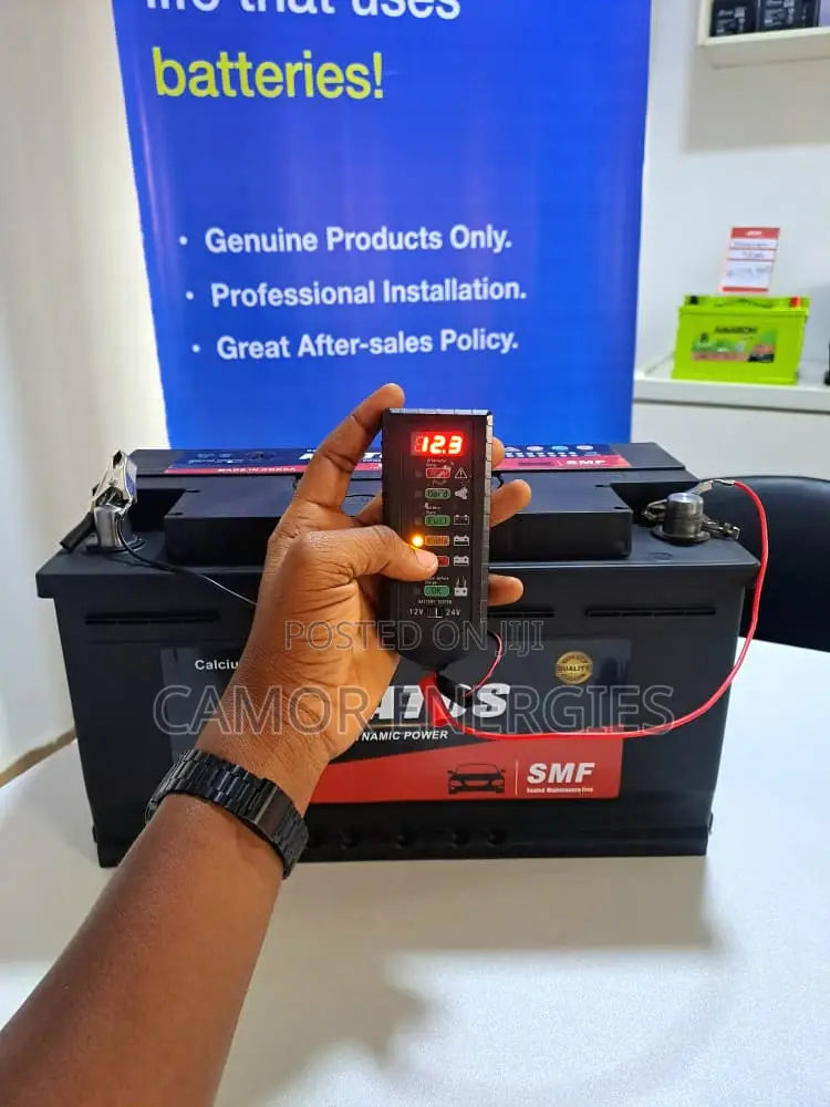 Original Korea 100Ah Car Battery | Kratos | 12-Month Warranty