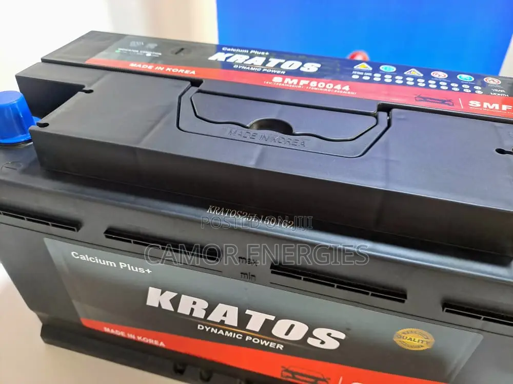 Original Korea 100Ah Car Battery | Kratos | 12-Month Warranty