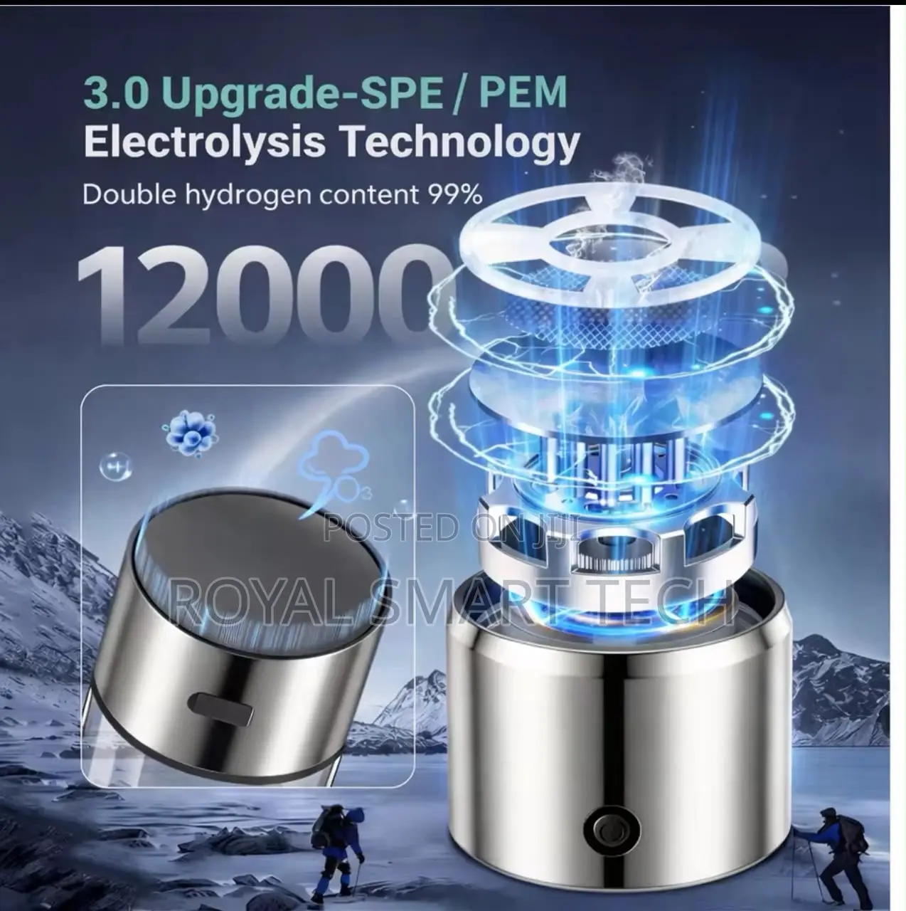 Hydrogen Water Cup
