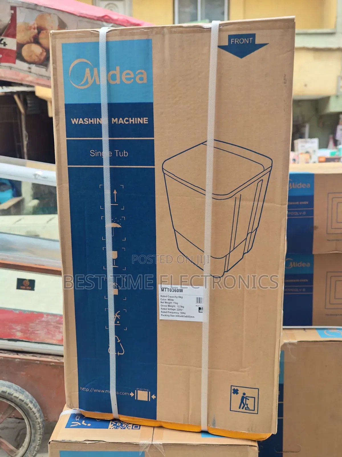 Midea 6kg Single Tub Washing Machine
