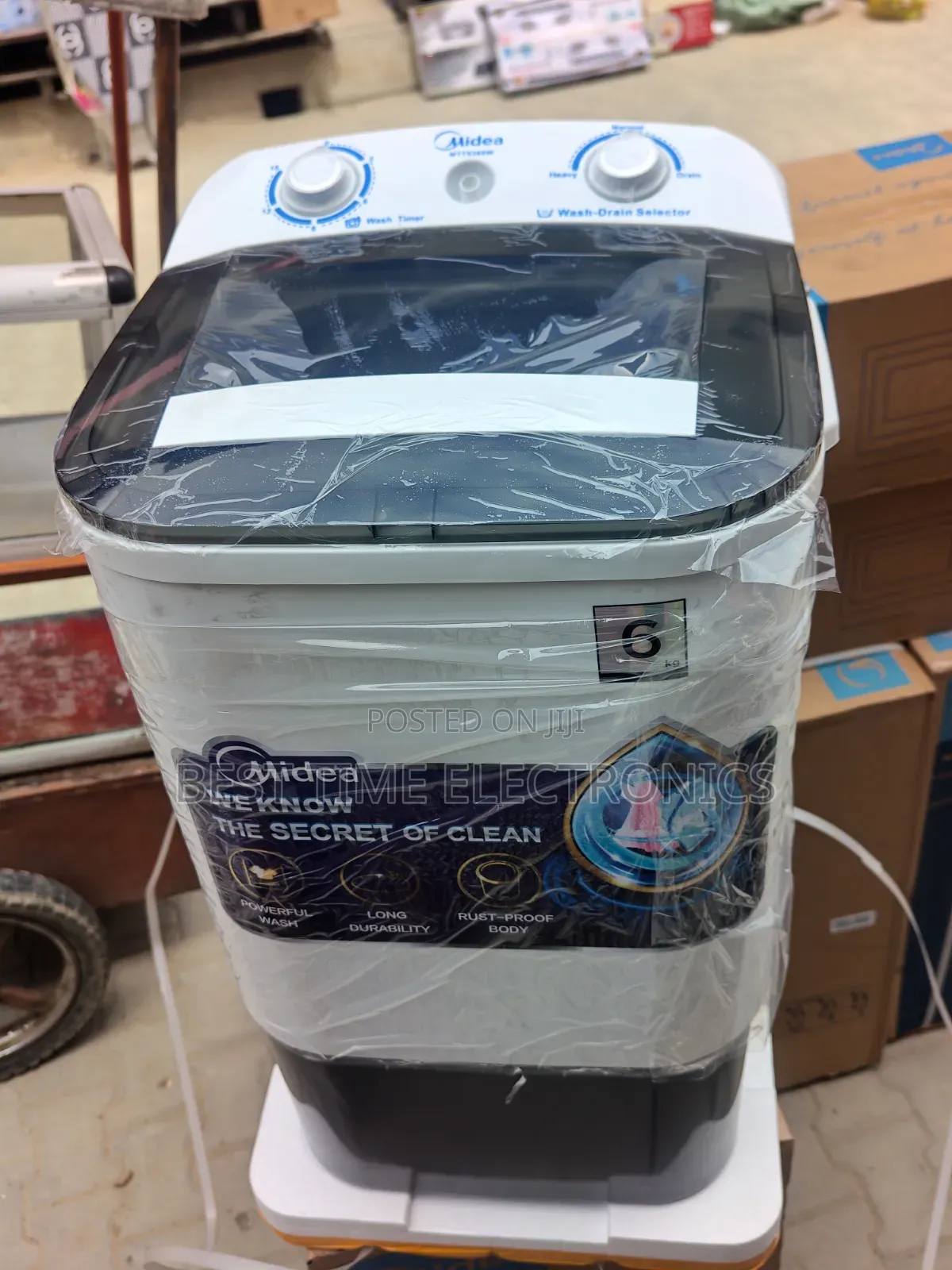 Midea 6kg Single Tub Washing Machine