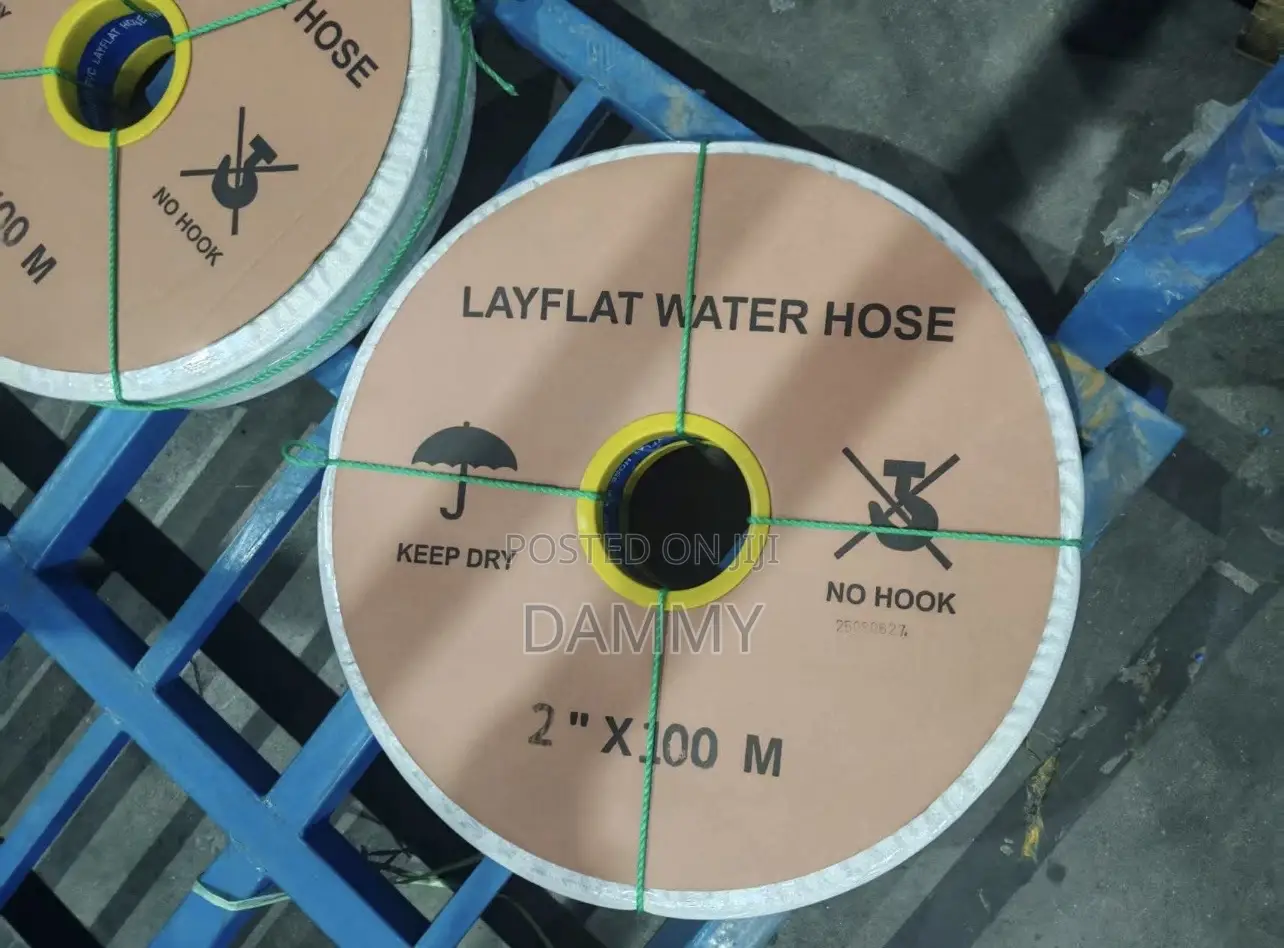 2-Inch Blue Layflat PVC Water Hose