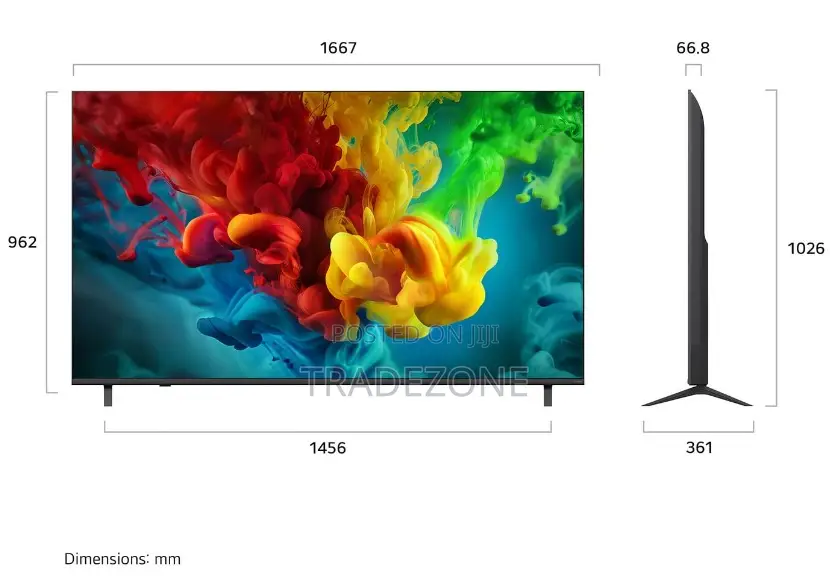 LG 75 Inch Qned82 Ai Smart TV