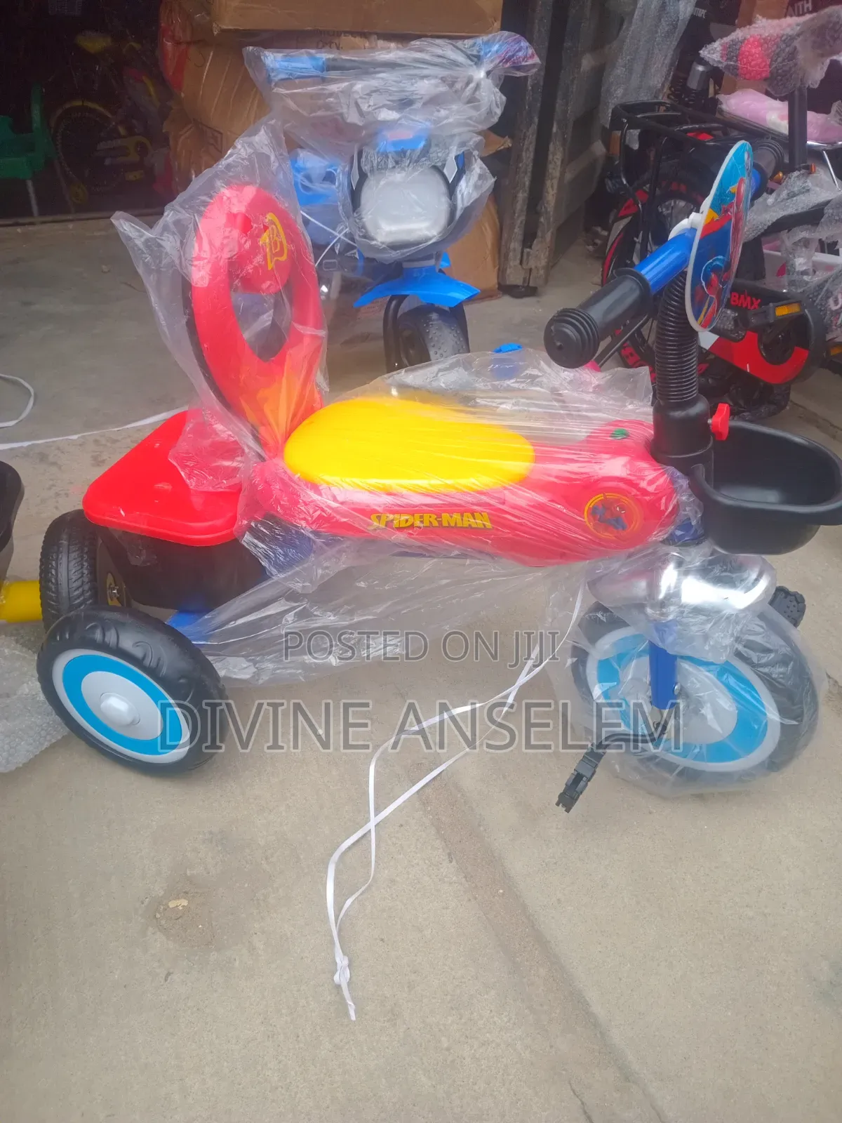 Children Bicycle Spiderman