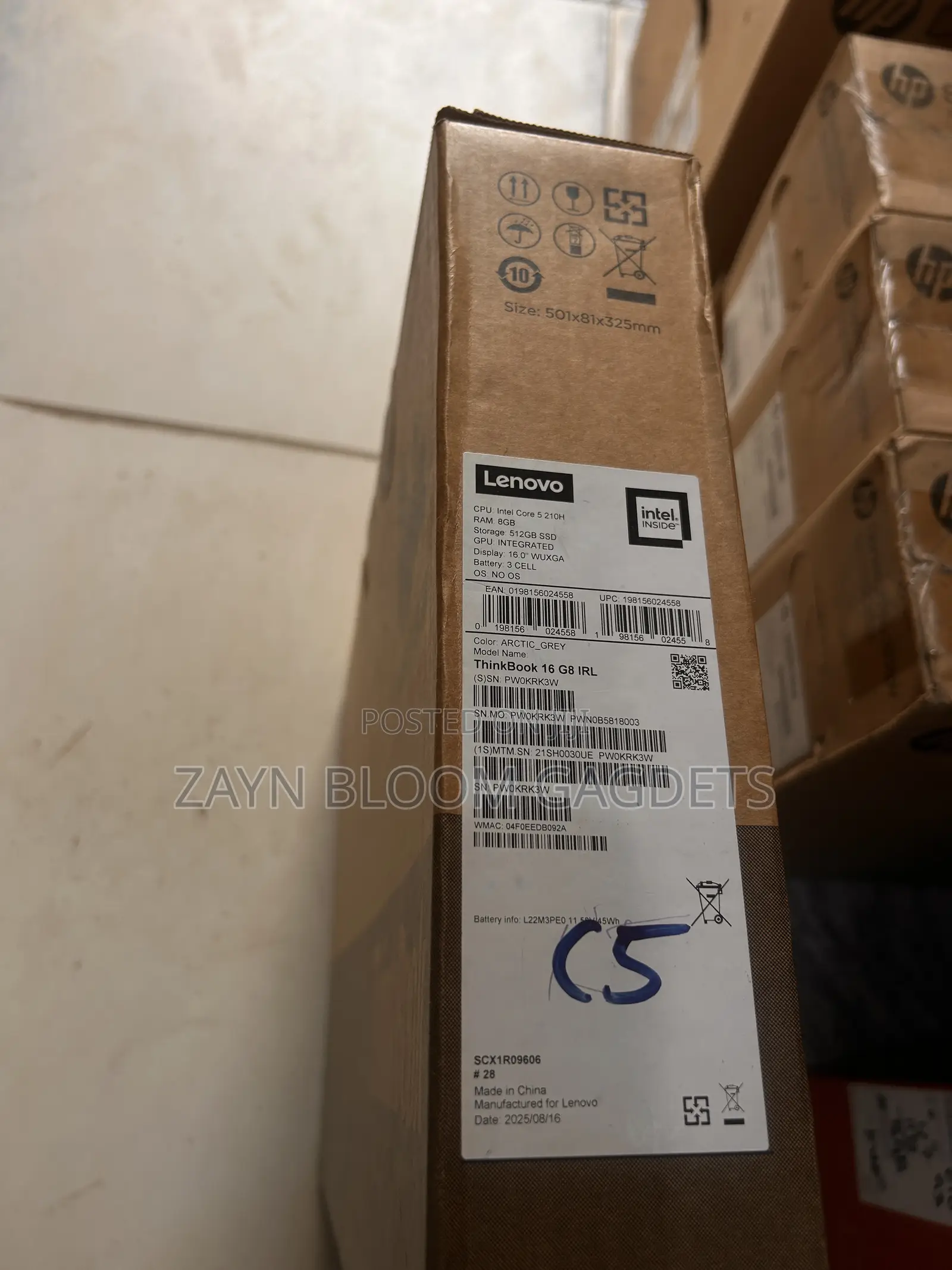 New Laptop Lenovo ThinkBook 15 8GB Intel Core i5 SSD 512GB
