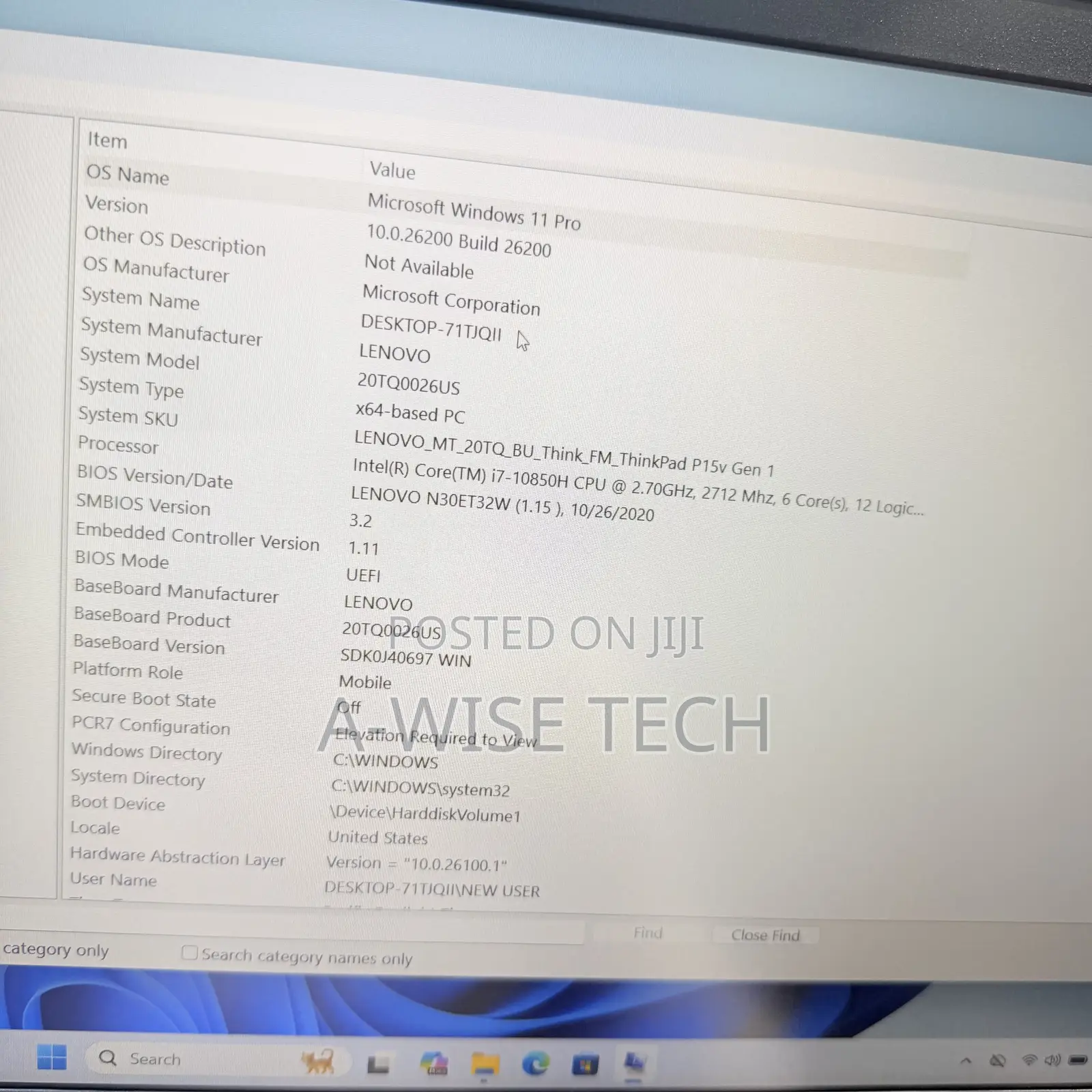 Laptop Lenovo ThinkPad P15s 16GB Intel Core i7 SSD 512GB
