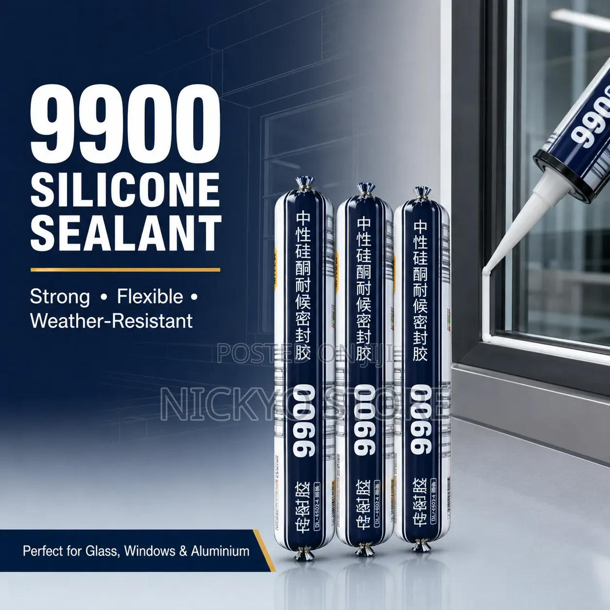 9900 Neutral Cure Silicone Sealant