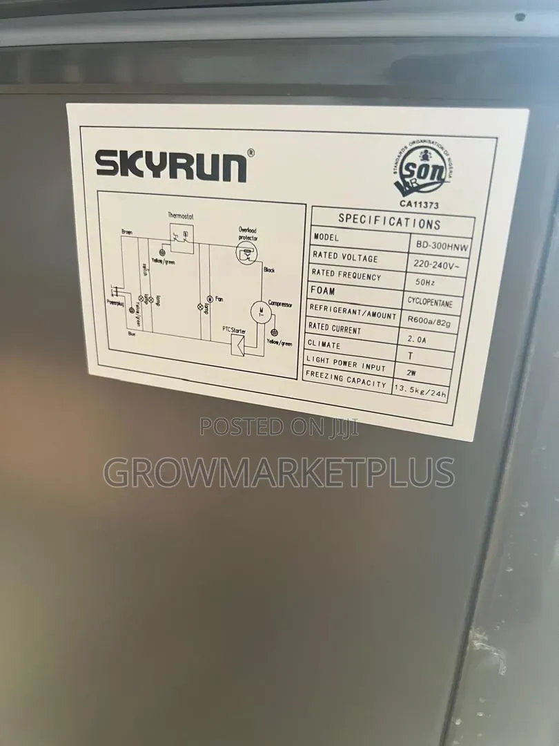Skyrun 300l Chest Freezer – Bd-300hnw