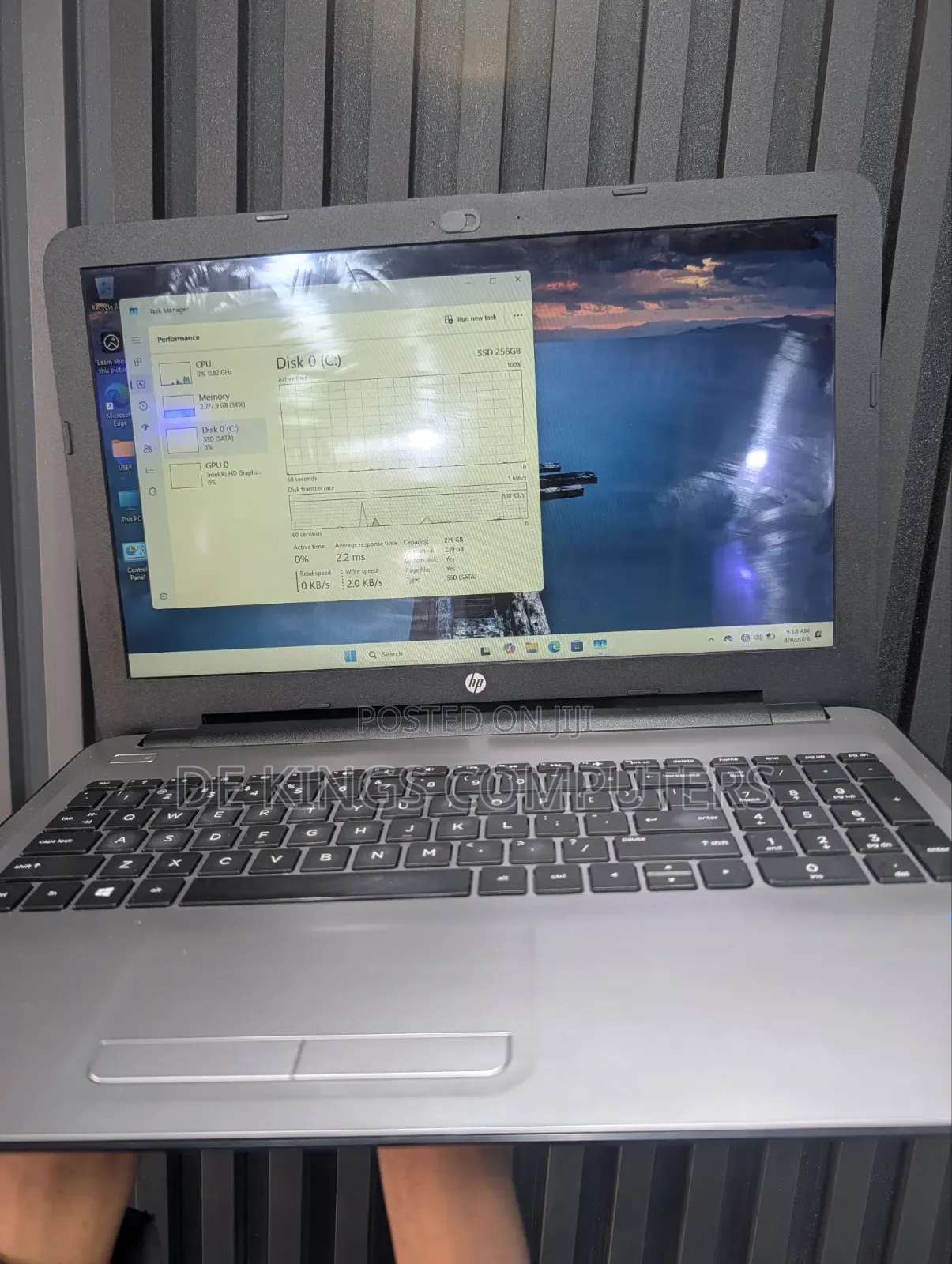 Laptop HP Pavilion 15 8GB Intel Core i7 SSD 256GB