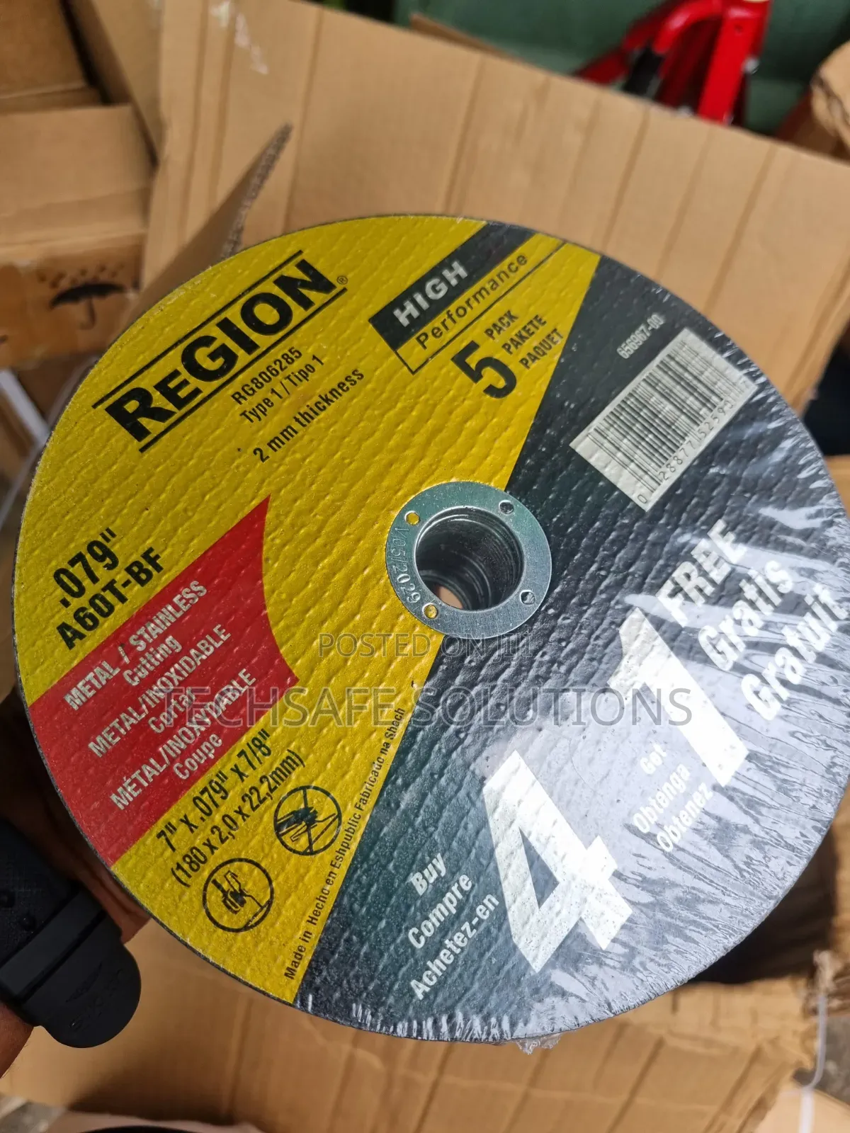 Region 7" Cutting Stone
