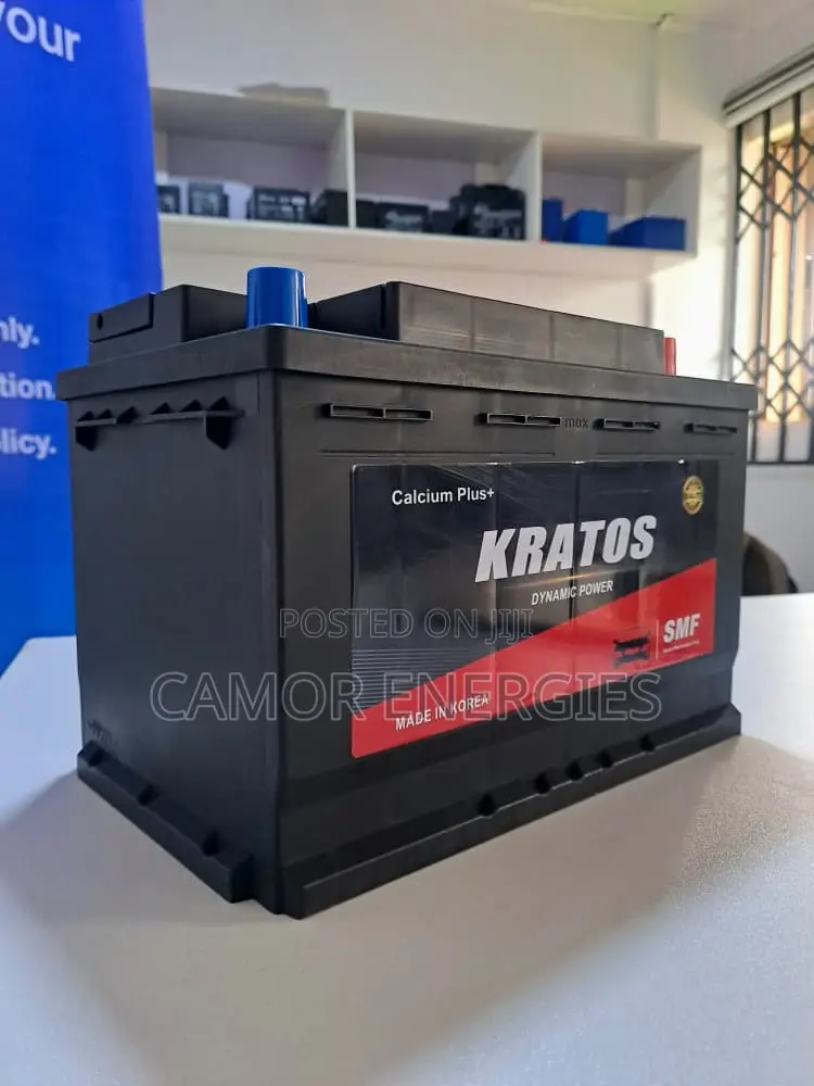 Original Korea 75Ah Car Battery | Kratos | 12-Month Warranty