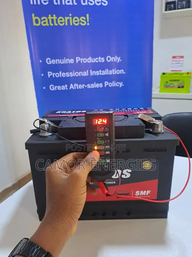 Original Korea 75Ah Car Battery | Kratos | 12-Month Warranty