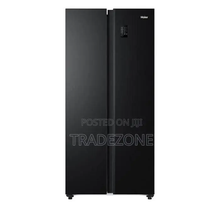 Haier Thermocool 420L Double Door Refrigerator HRF-420IBGA R6 - Black