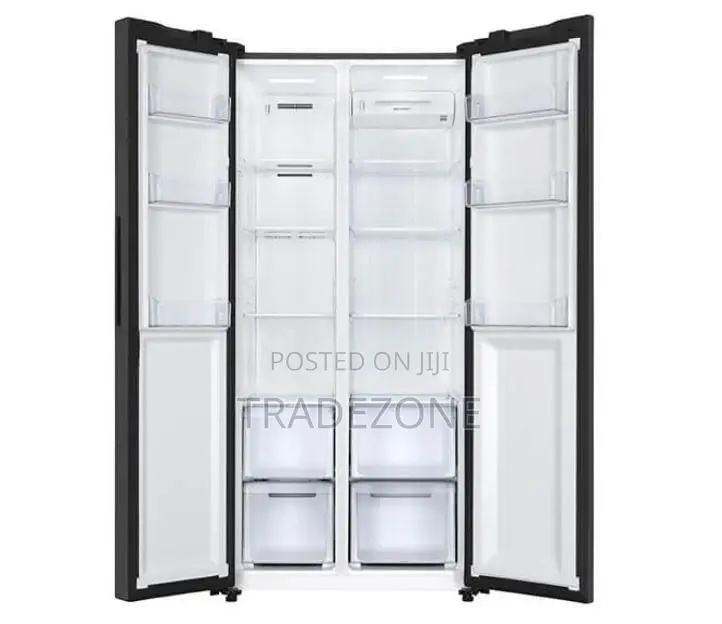 Haier Thermocool 420L Double Door Refrigerator HRF-420IBGA R6 - Black
