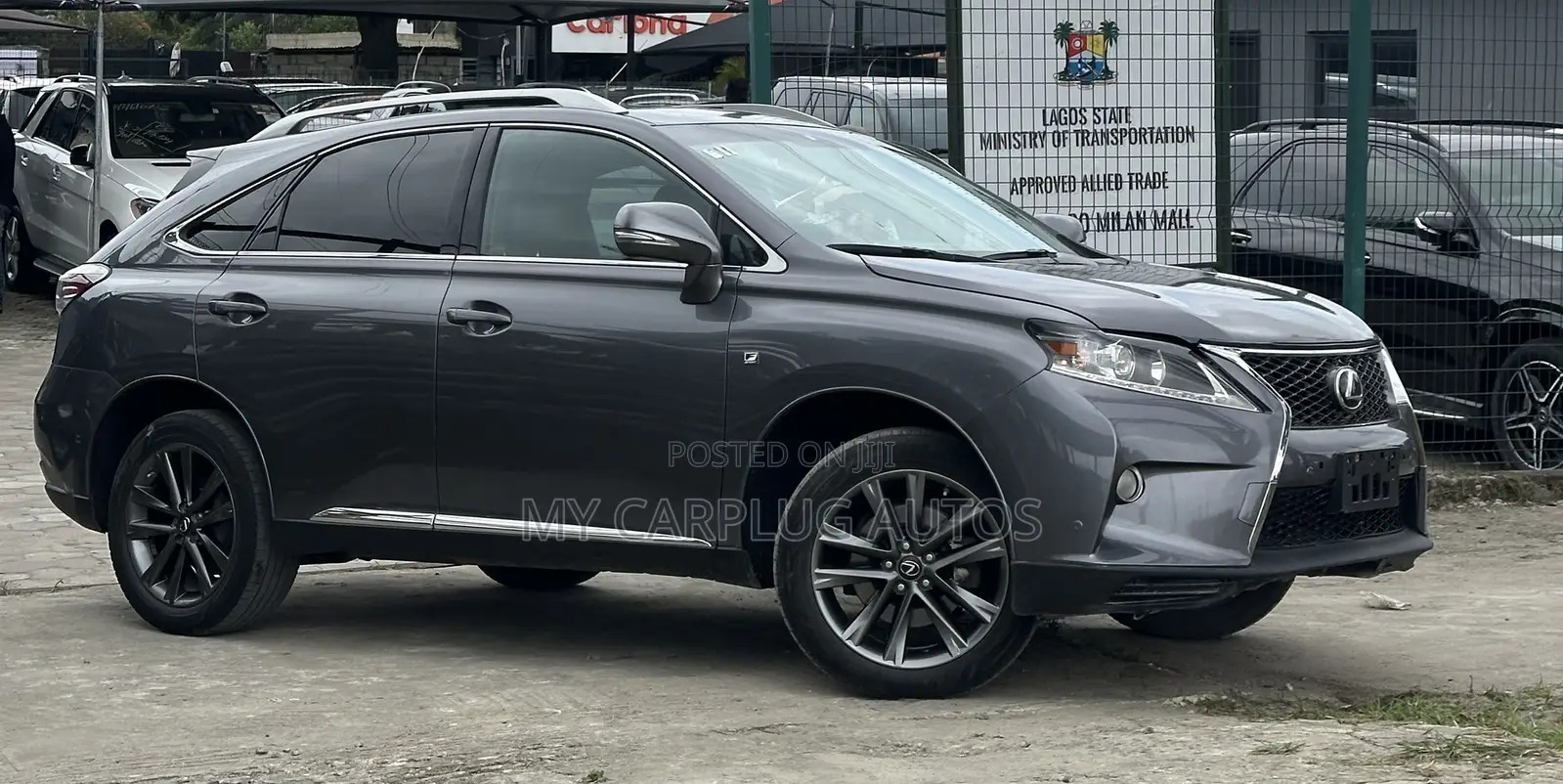 Lexus RX 350 F SPORT AWD 2013 Gray
