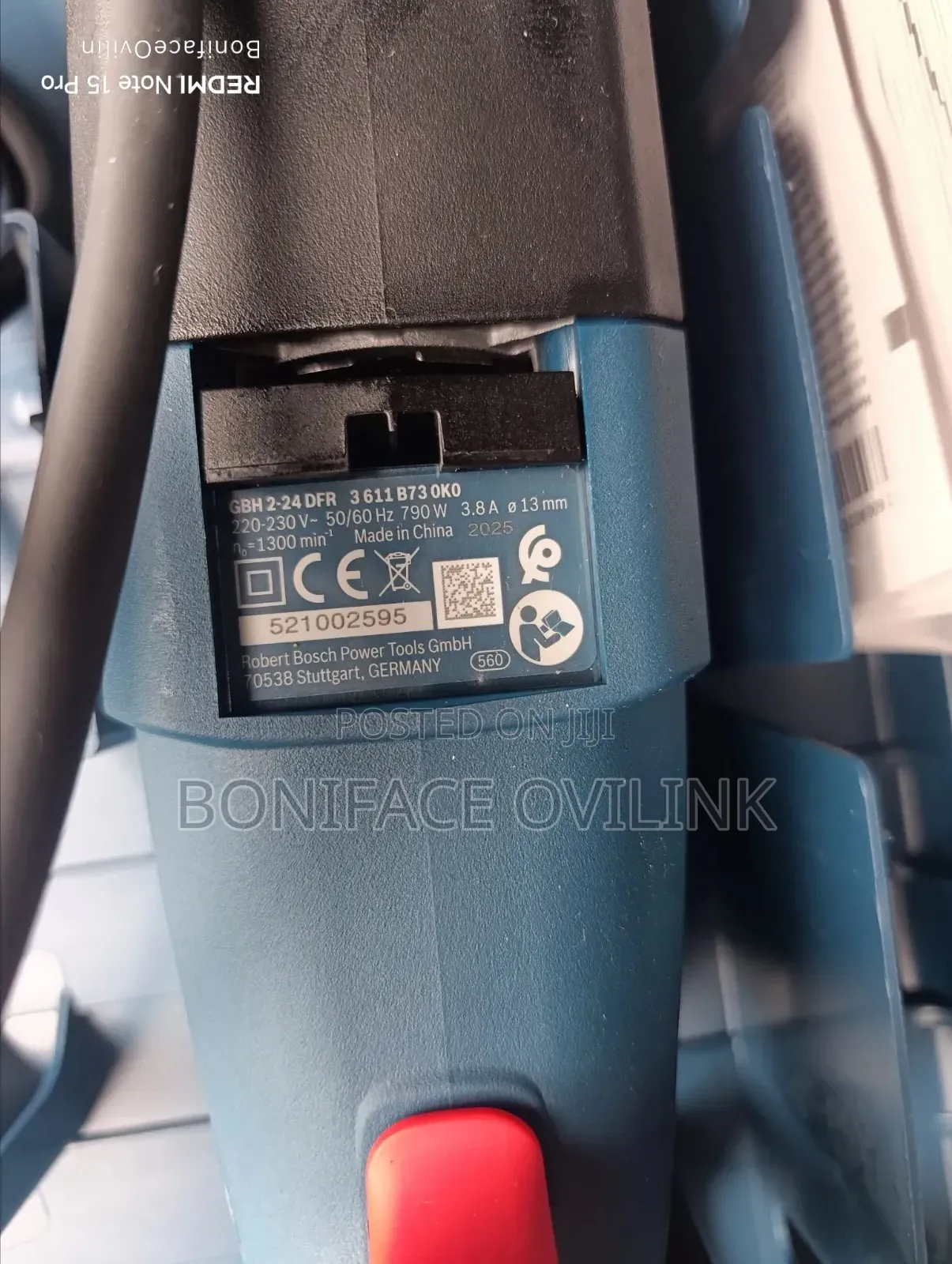 Bosch GBH 2-24 DFR Professional 790W Heavy-Duty Rotary Hammer