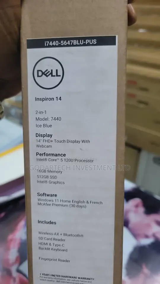 New Laptop Dell Inspiron 14 16GB Intel Core i5 SSD 512GB